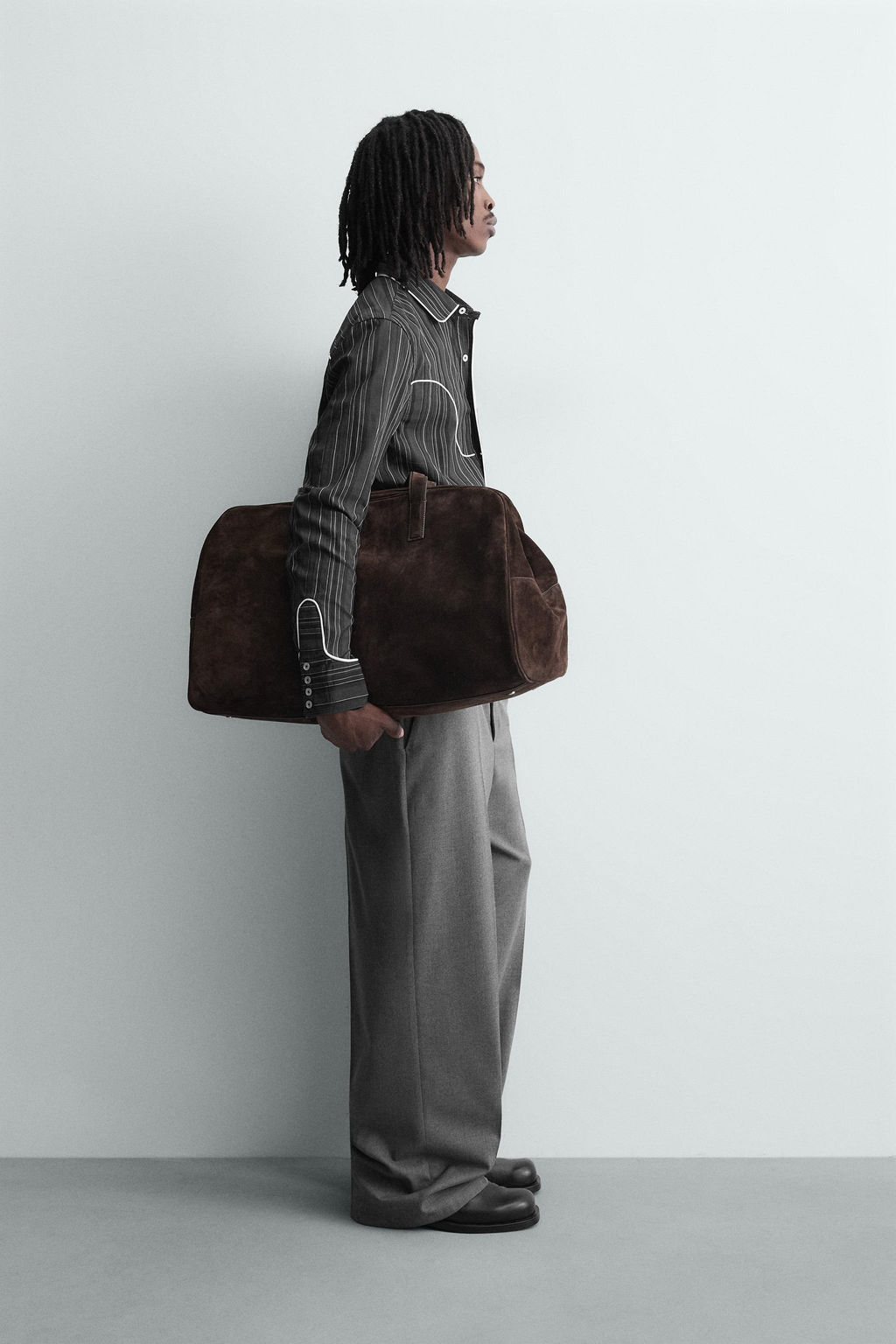 FLOWING WIDE-LEG TROUSERS - Zara фото 13
