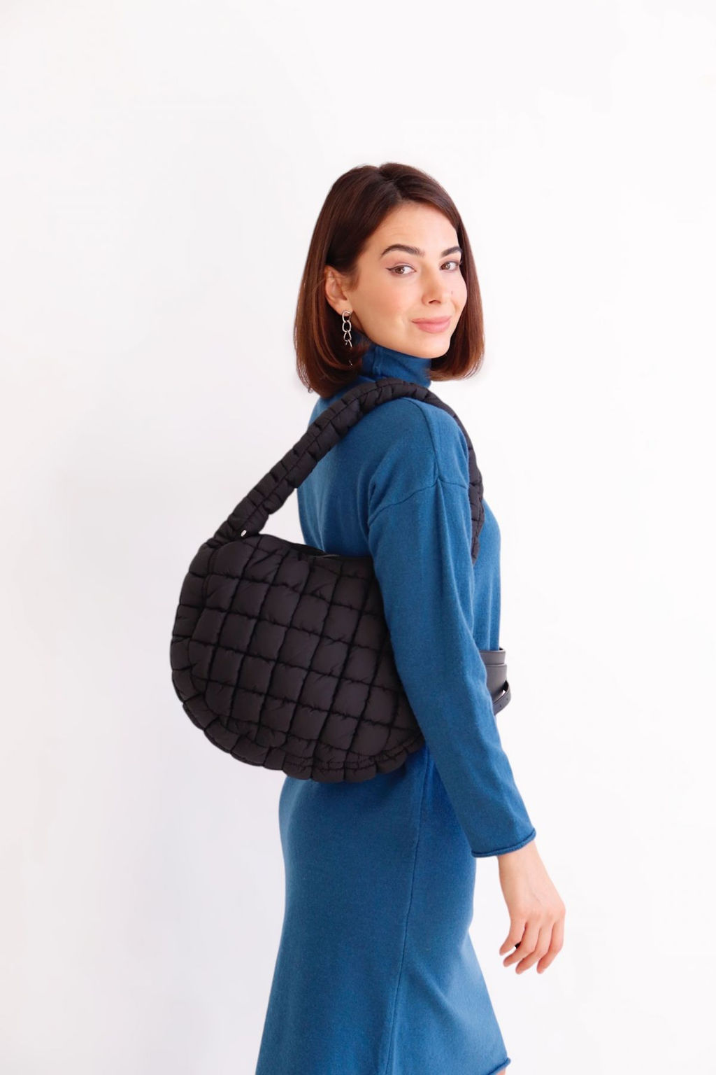 Martichelli Платье вязаное синее  фото 9