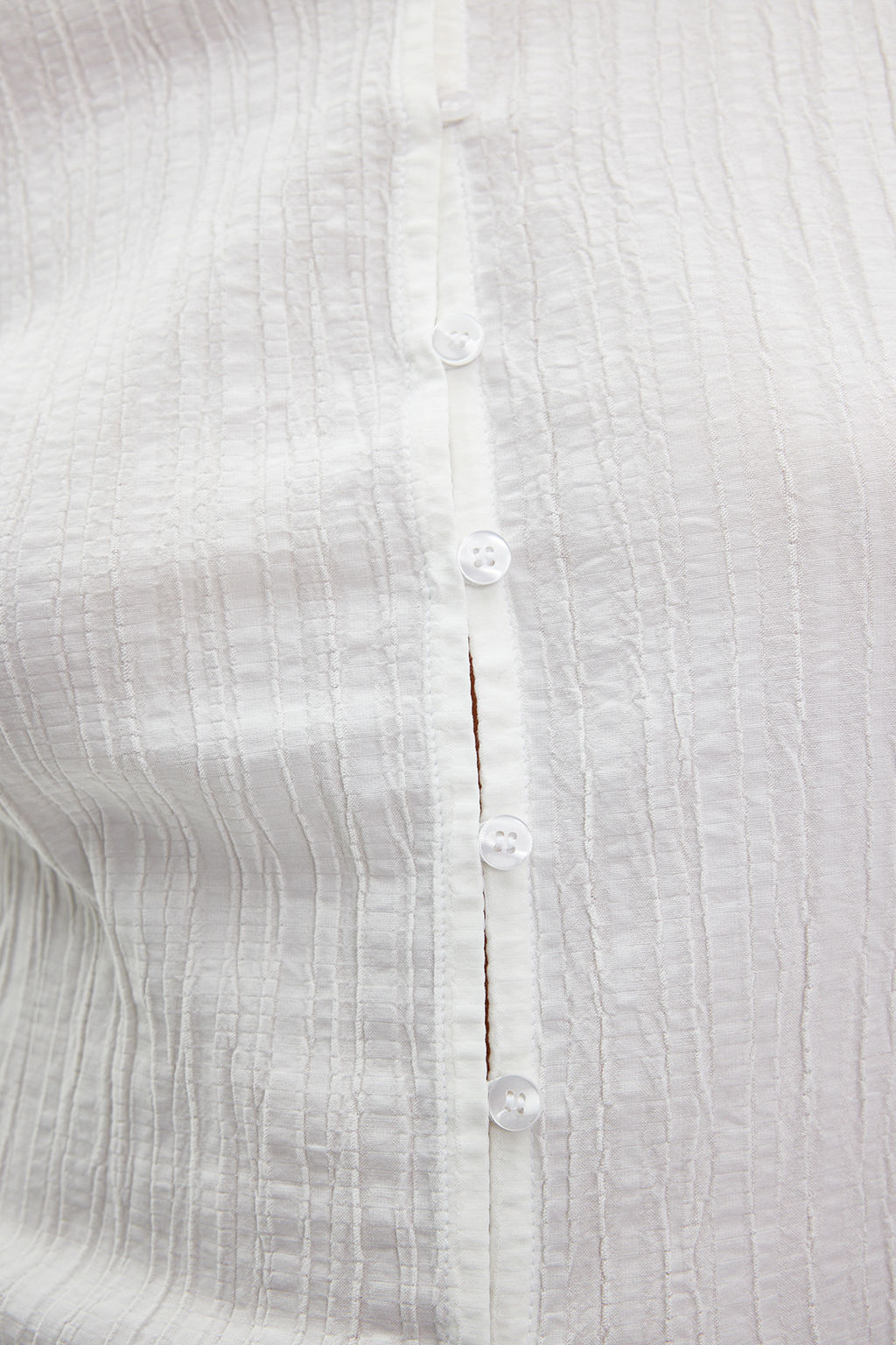 TRENDYOLMILLA Haki Dokulu Fitted Bele Oturan Dokuma Gomlek TWOSS24GO00002 фото 13