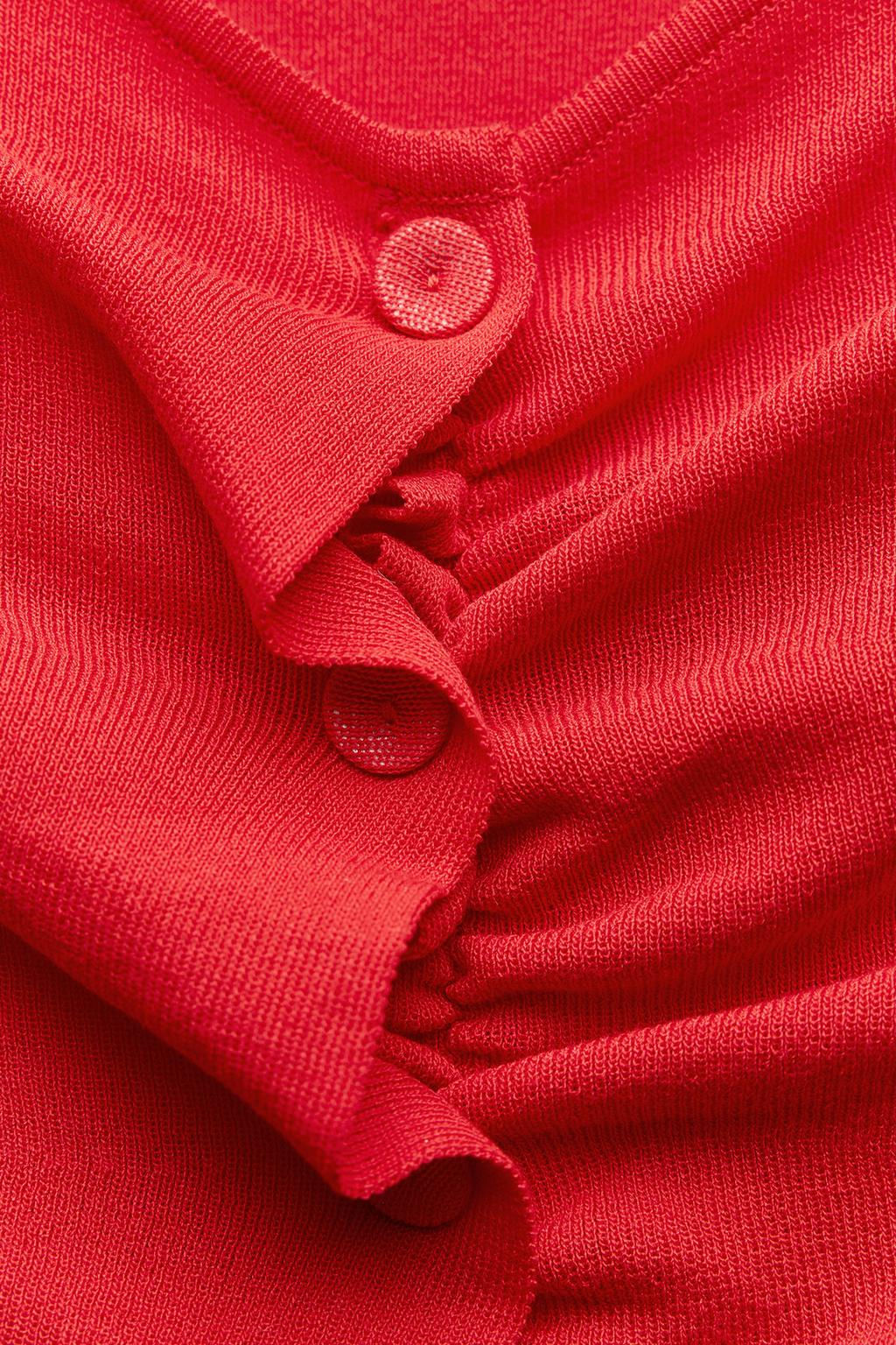 DRAPED KNIT TOP - Zara фото 14