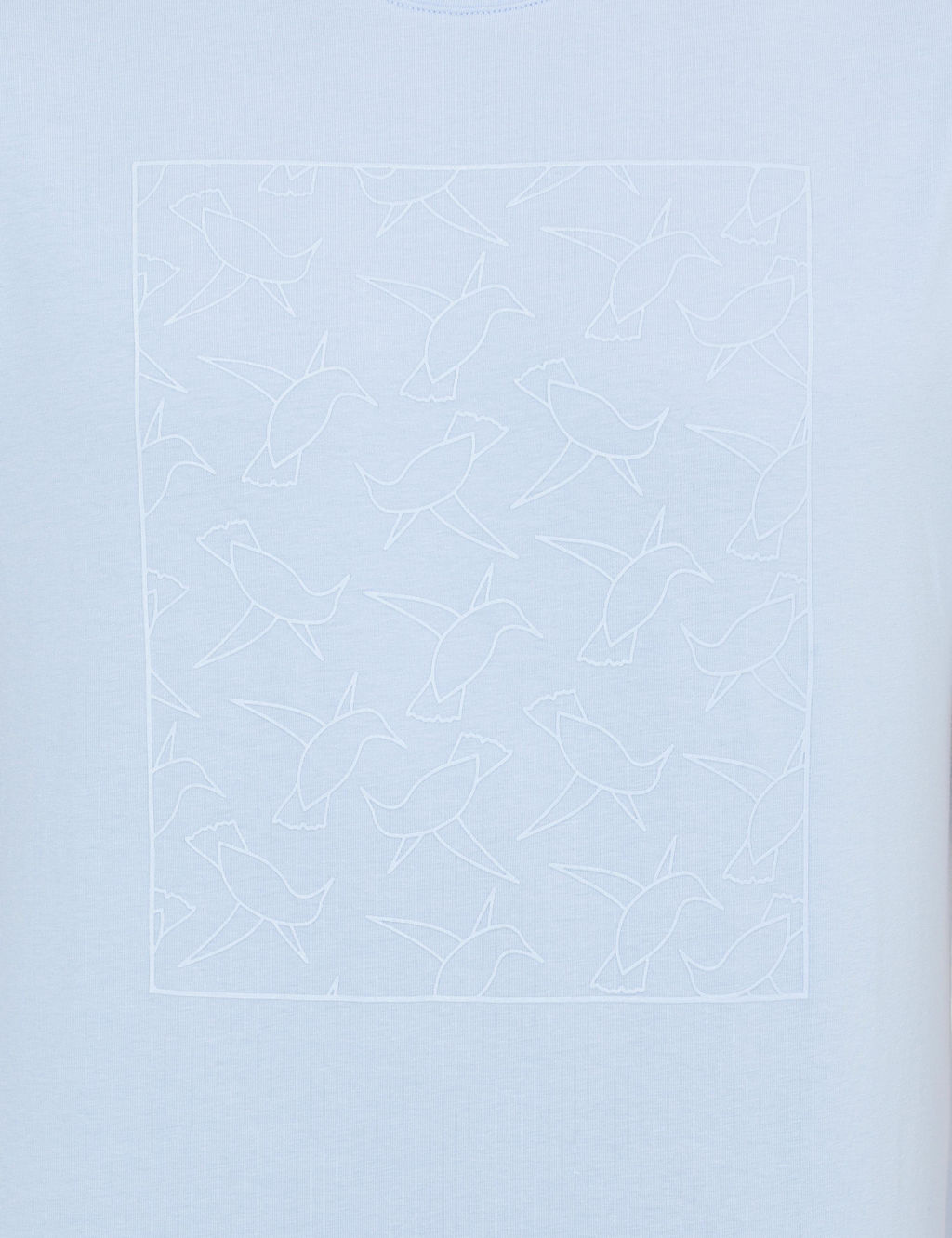 Голубая облегающая футболка - Cacharel фото 6