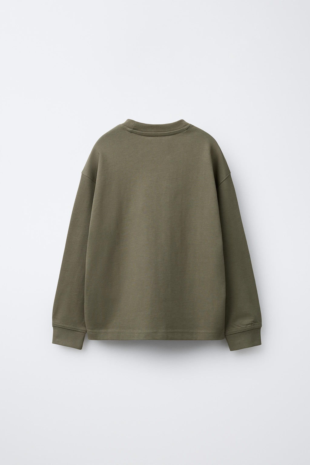 HEAVY WEIGHT EMBROIDERED SLOGAN T-SHIRT - Zara фото 2