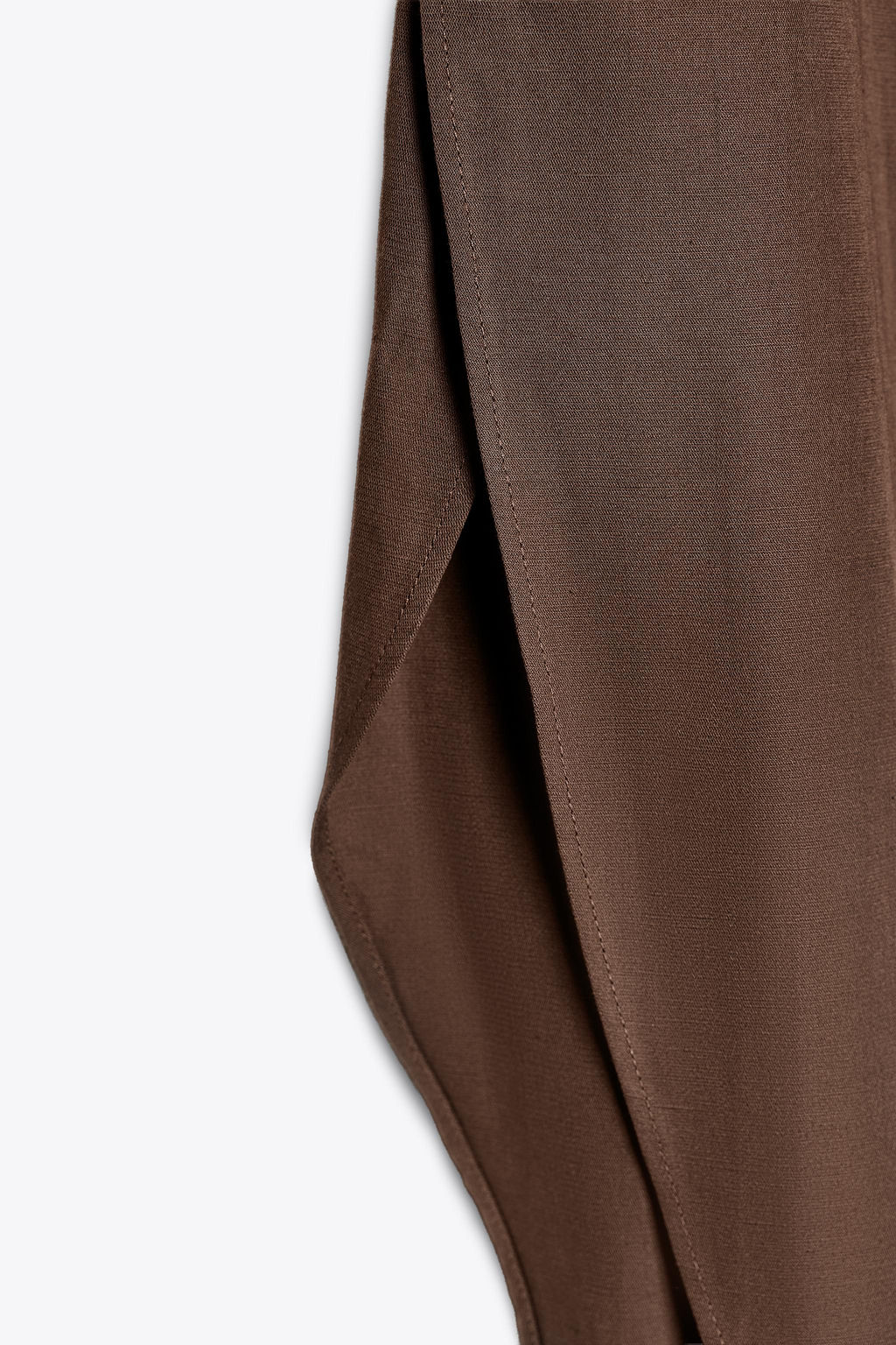 ZW COLLECTION WIDE-LEG TROUSERS WITH VENTS