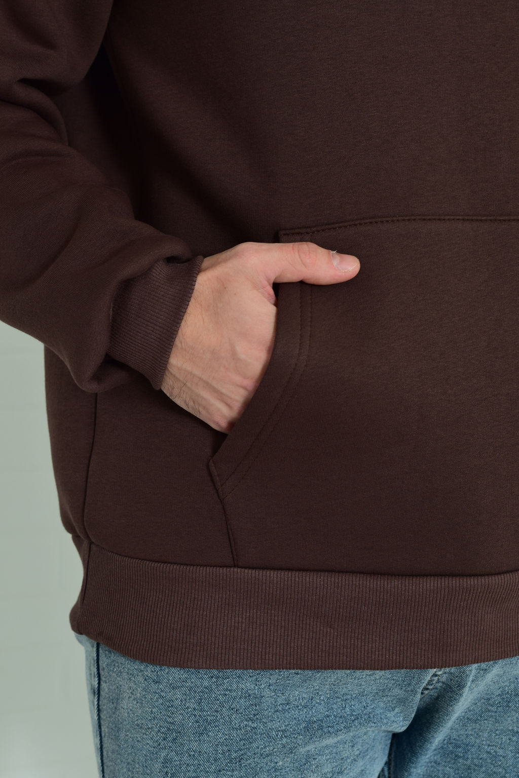 Толстовка мужская 9-196 из футера пенье с начесом - Новое кимоно фото 20