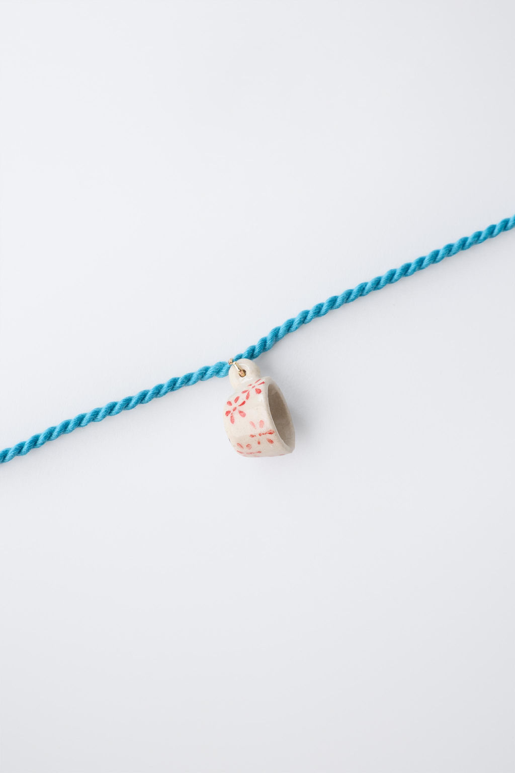 CERAMIC CUP CORD NECKLACE - Zara фото 2