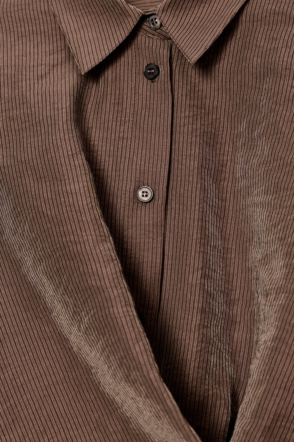 STRIPED SURPLICE SHIRT - Zara фото 5