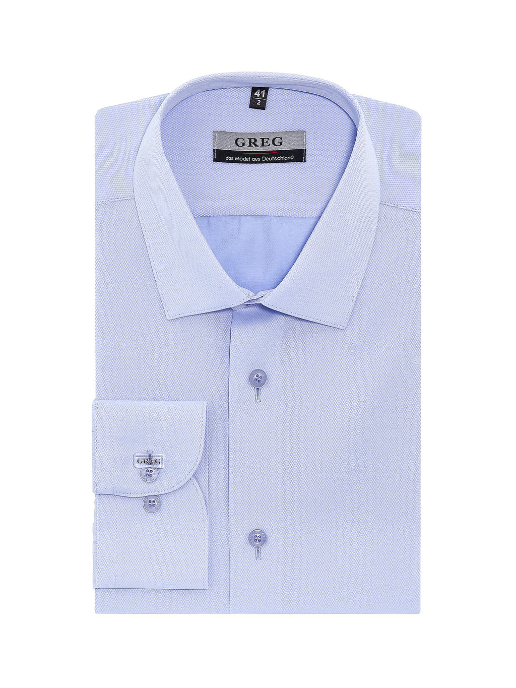 Сорочка мужская длинный рукав GREG 203/299/0111/Z  фото 3