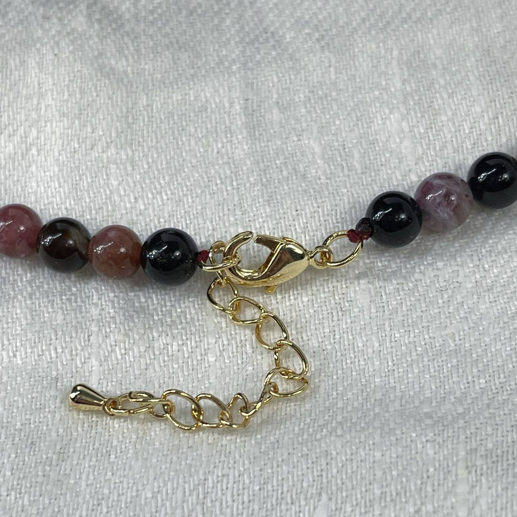 Бусы из Турмалина микс