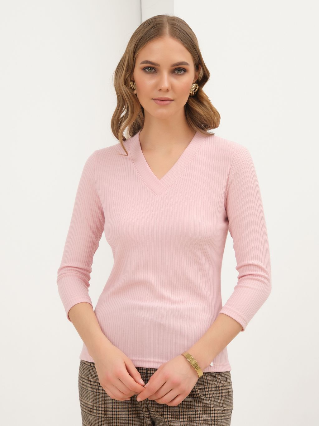 Джемпер из трикотажа лапша - Stilla фото 9