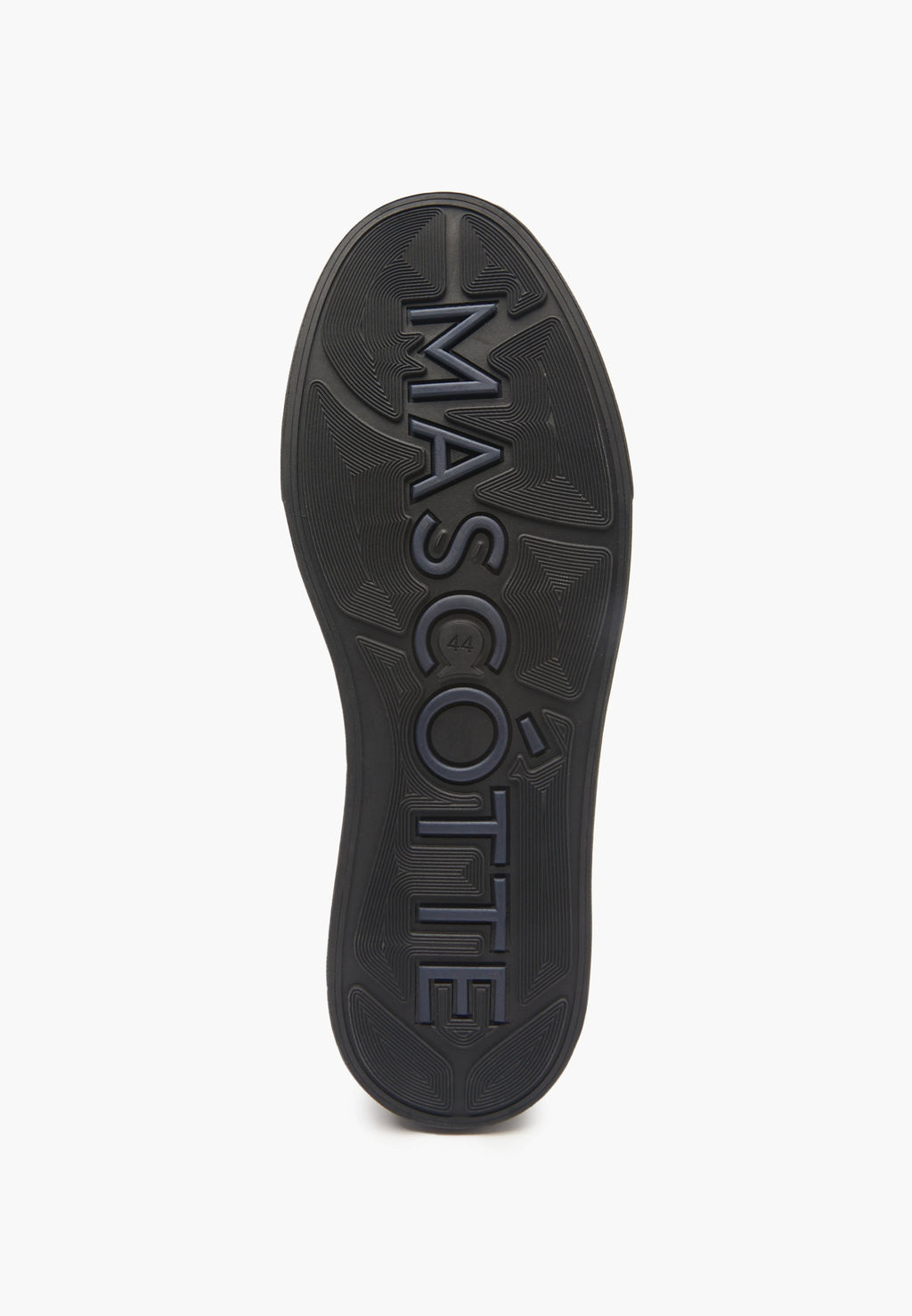 Черные мужские велюровые кеды - Mascotte фото 5