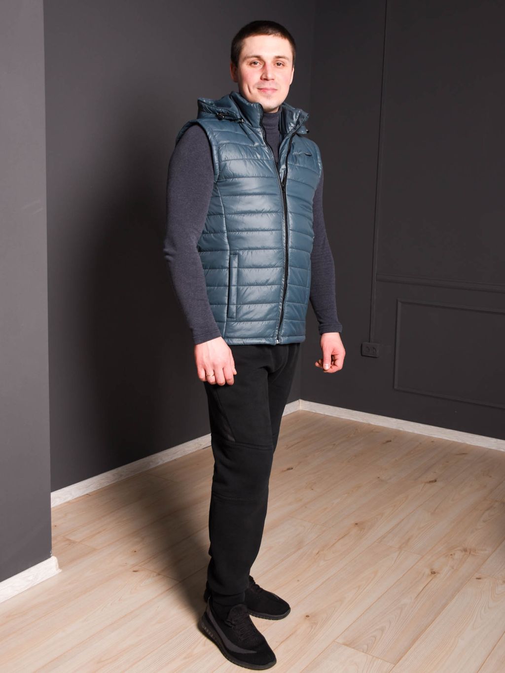 Жилетка МЖ, цвет свинцовый от фабрики Спортсоло