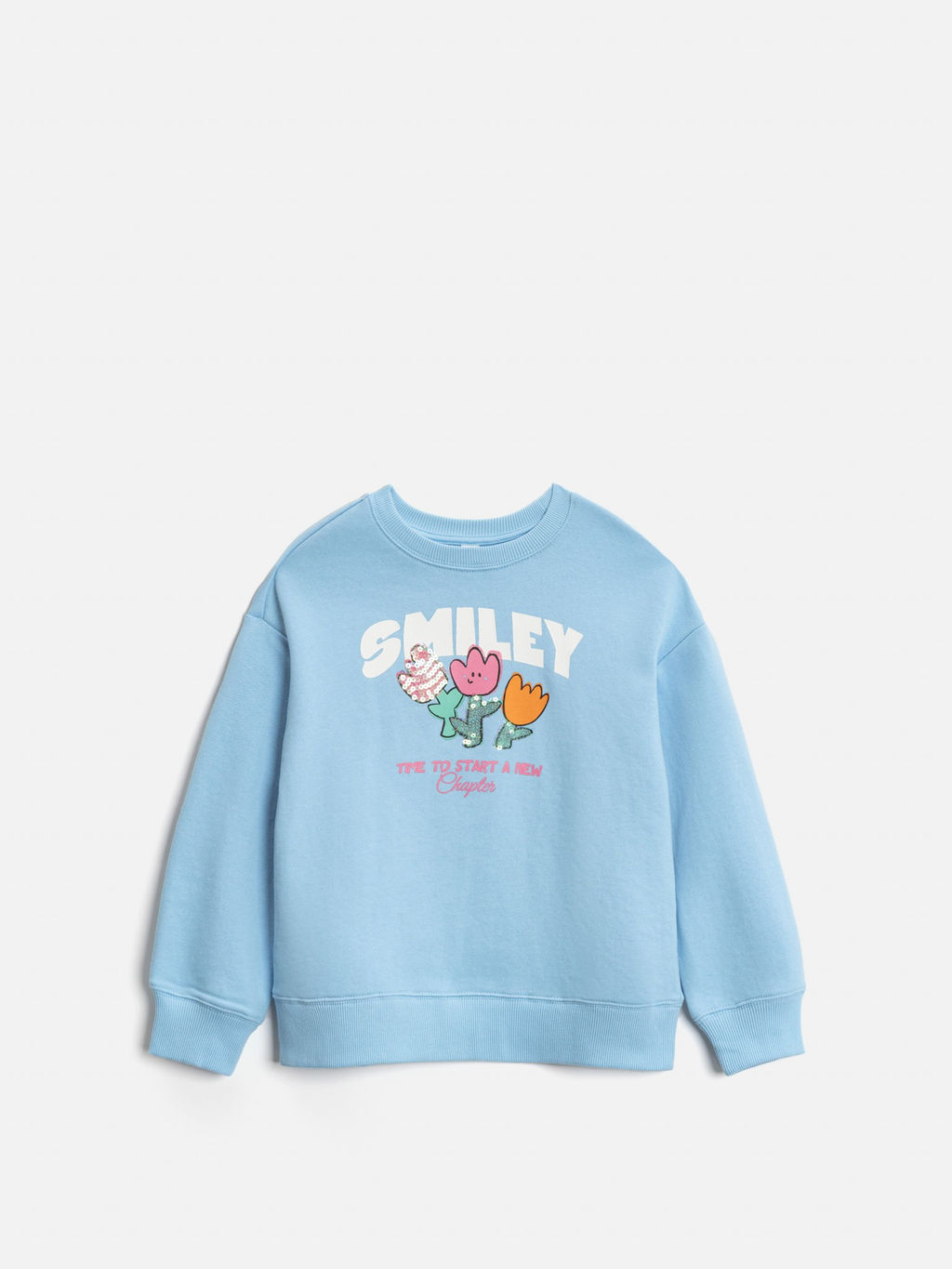 ACOOLA / Джемпер детский для девочек Hampshire_sw голубой  фото 3