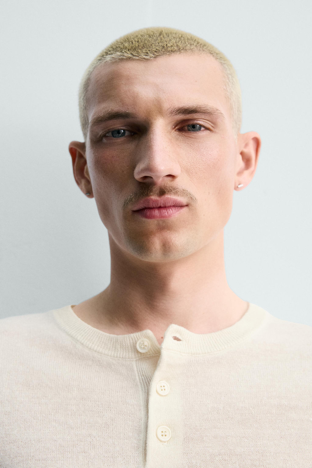 JERSEY CUELLO PANADERO LINO - LANA / Crudo - Zara фото 5