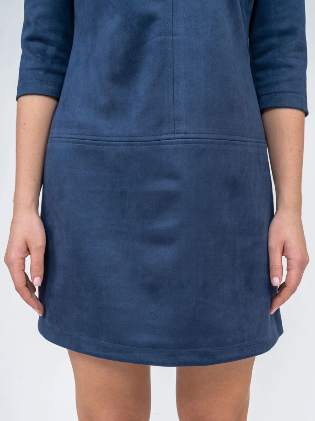 Платье женское, цвет синий