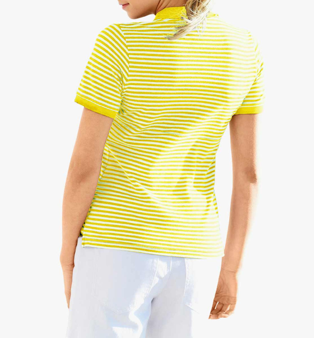 Блузка поло, желто-белая - Heine фото 2