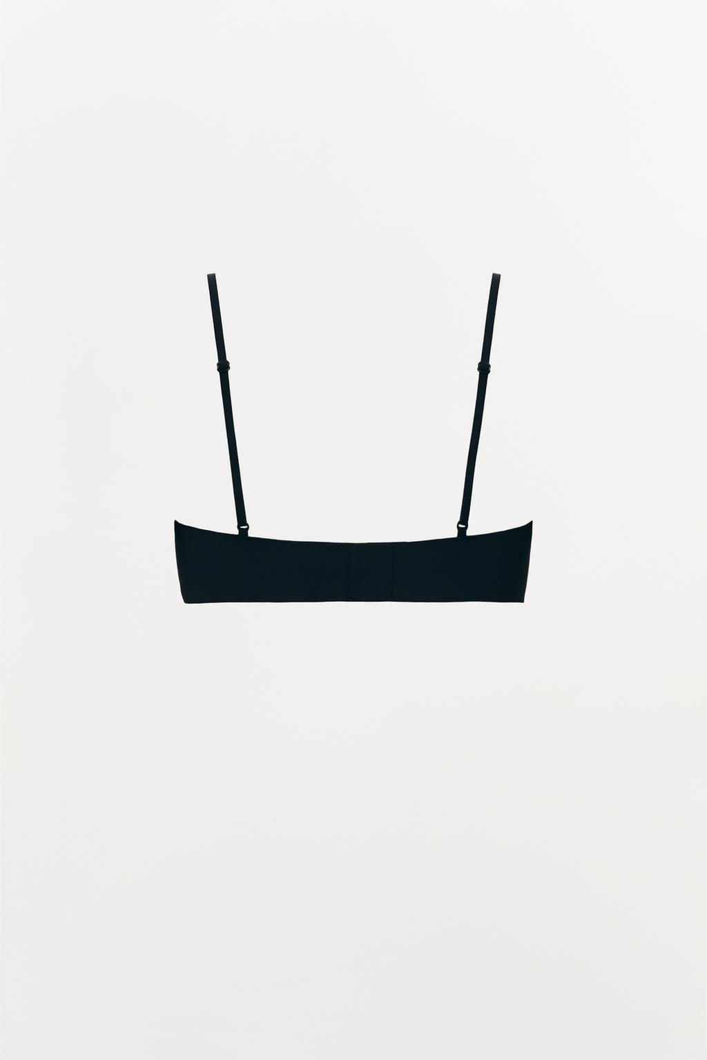 POLYAMIDE STRAP BRA - Zara фото 10