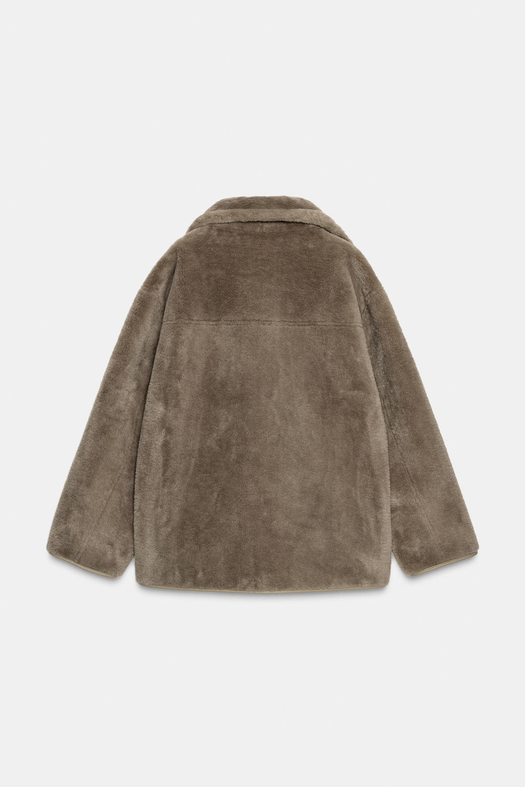 REVERSIBLE DOUBLE-FACED COAT - Zara фото 8