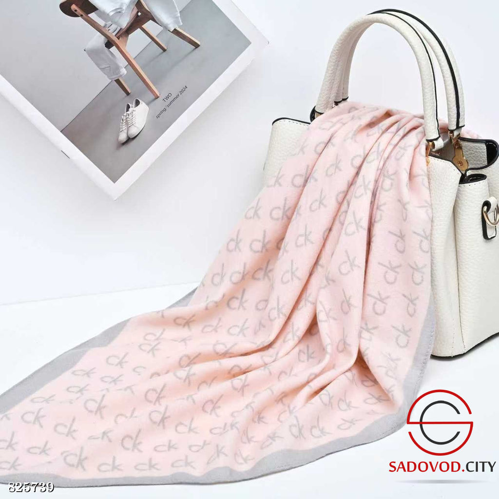 Палантин женский с принтом