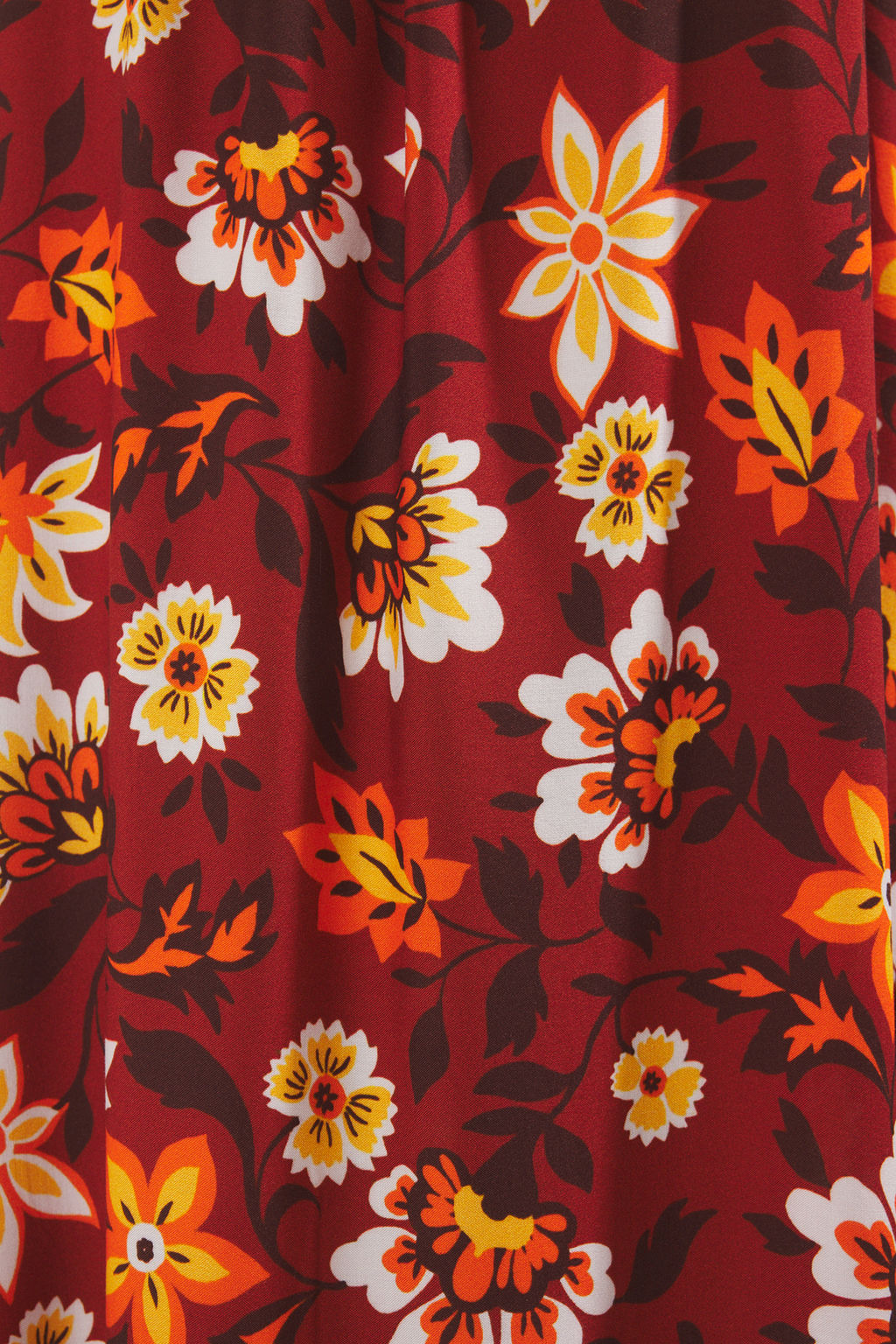 Mavi Tropikal Duz Kesim Maxi Dokuma Elbise TWOSS25EL00578 - Trendyolmilla фото 7