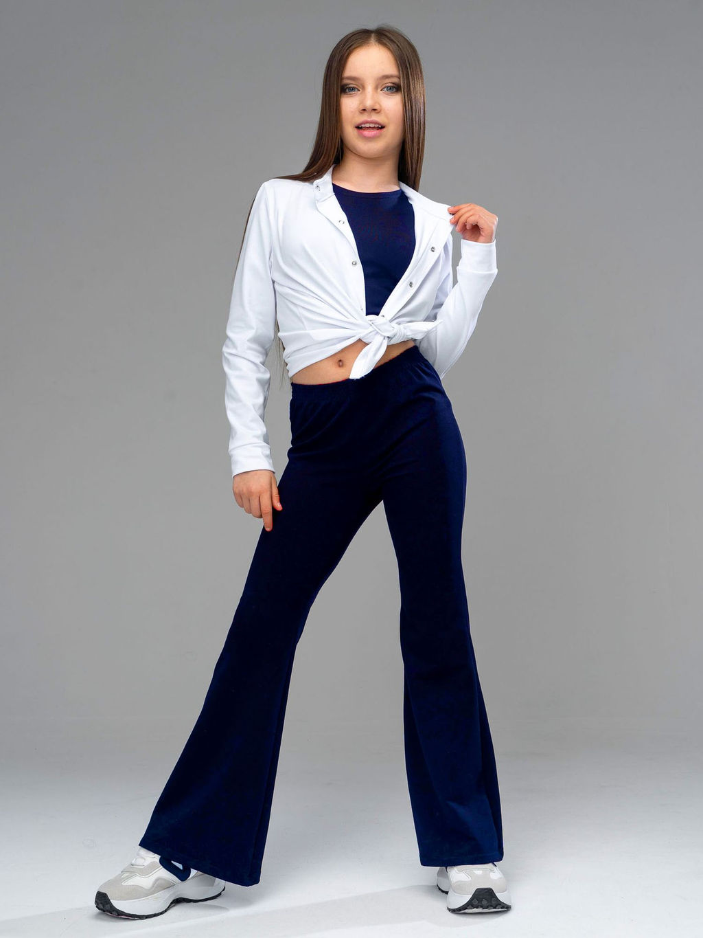 Брюки с начёсом