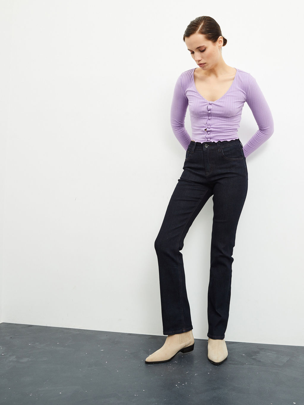 Женские джинсы широкого кроя - Mossmore фото 15