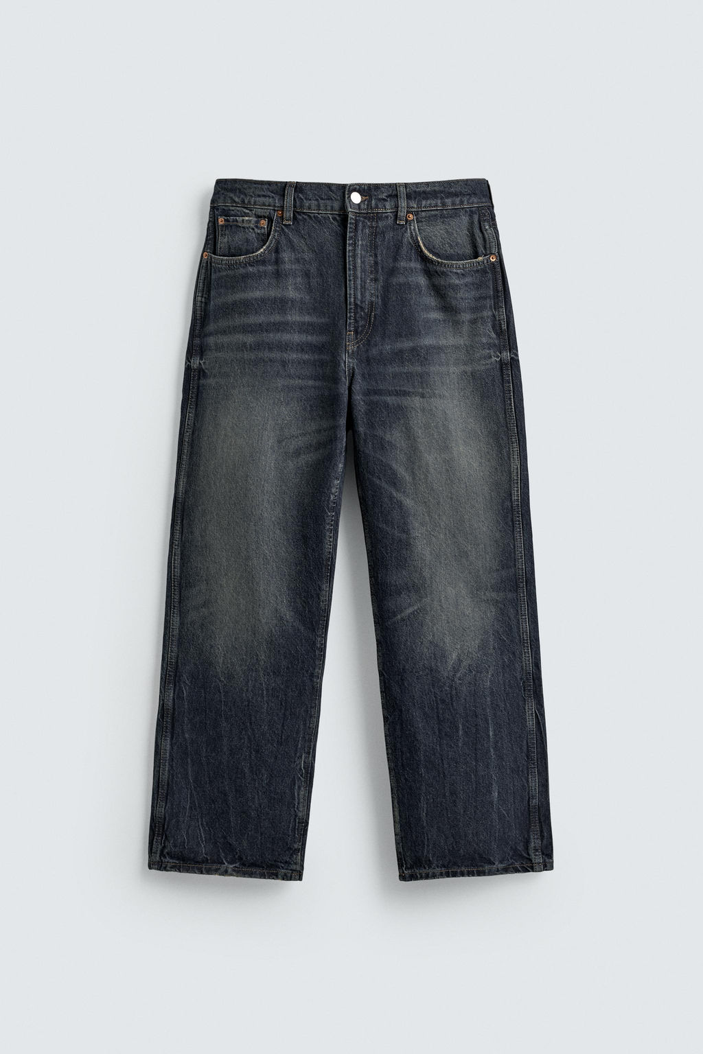 RELAXED STRAIGHT FIT JEANS