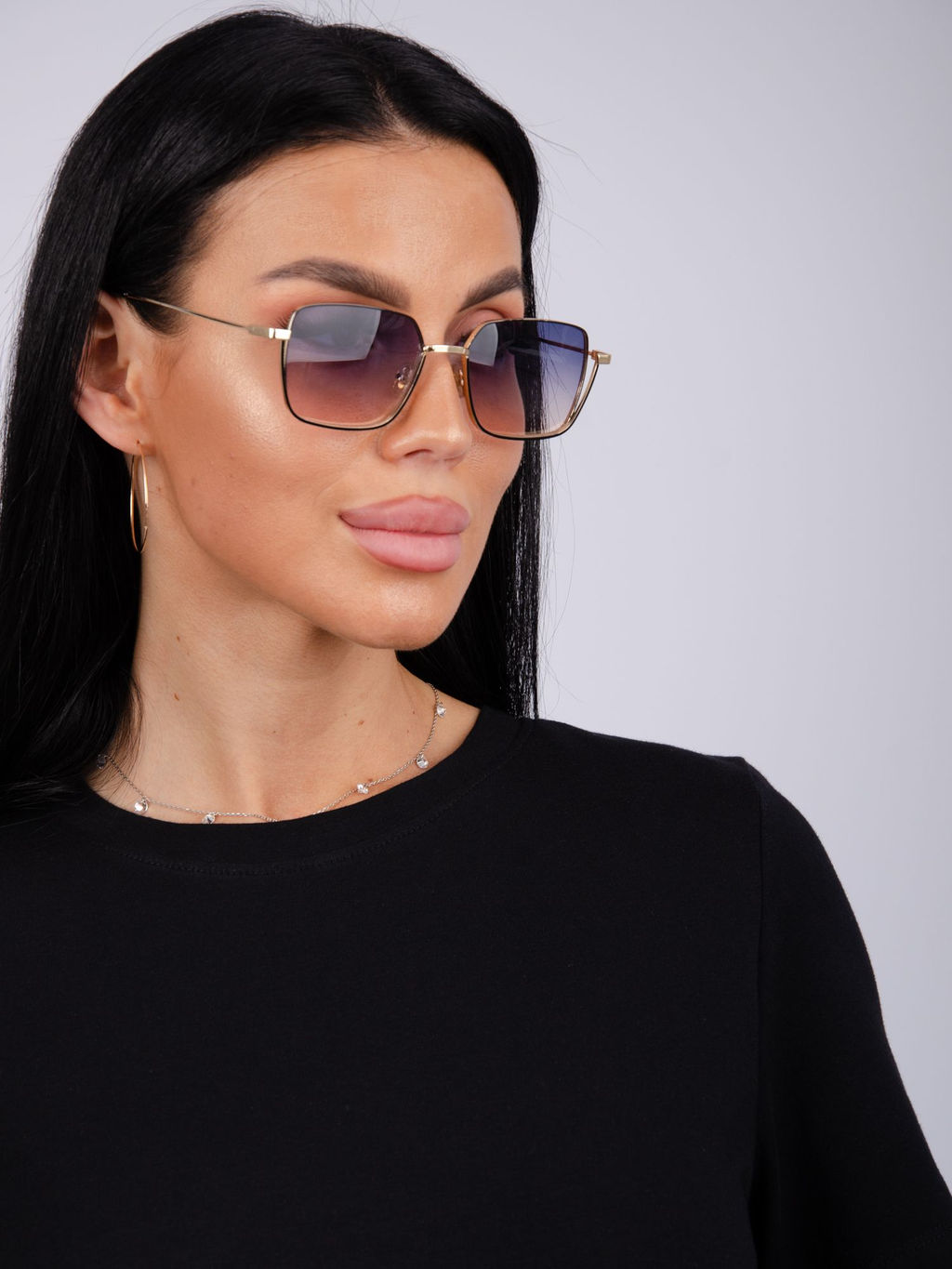 Платье Виттория, вискоза/кулирка До 60 размера - Малина фото 12