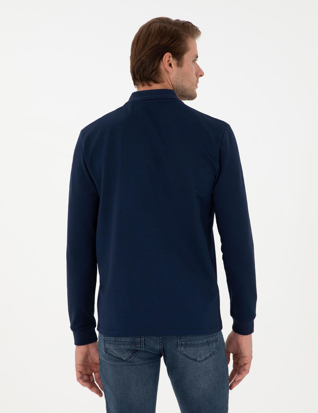 Lacivert Regular Fit Sweatshirt - Pierre cardin фото 5