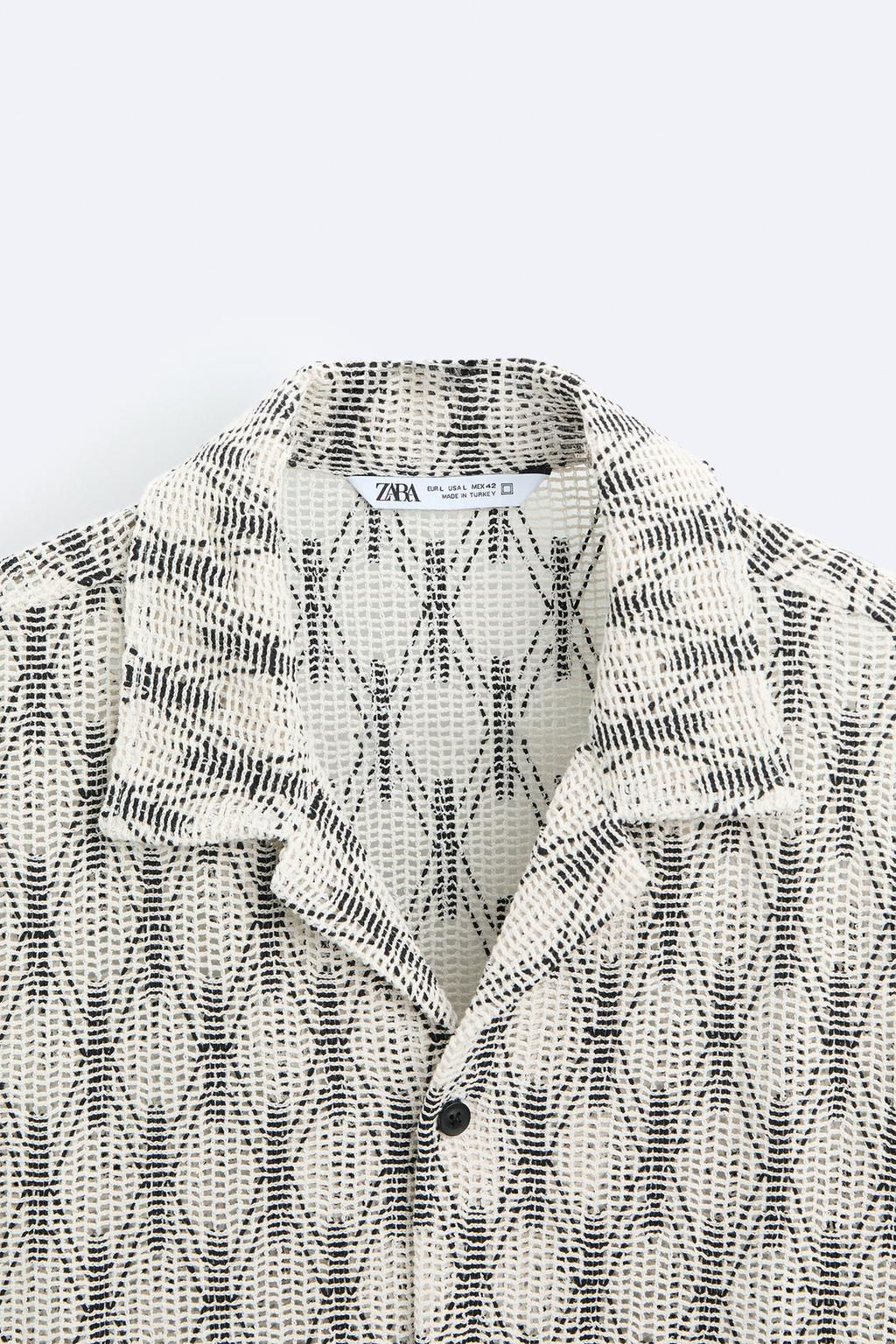 KONTRAST AJURLU GOMLEK - Zara фото 8