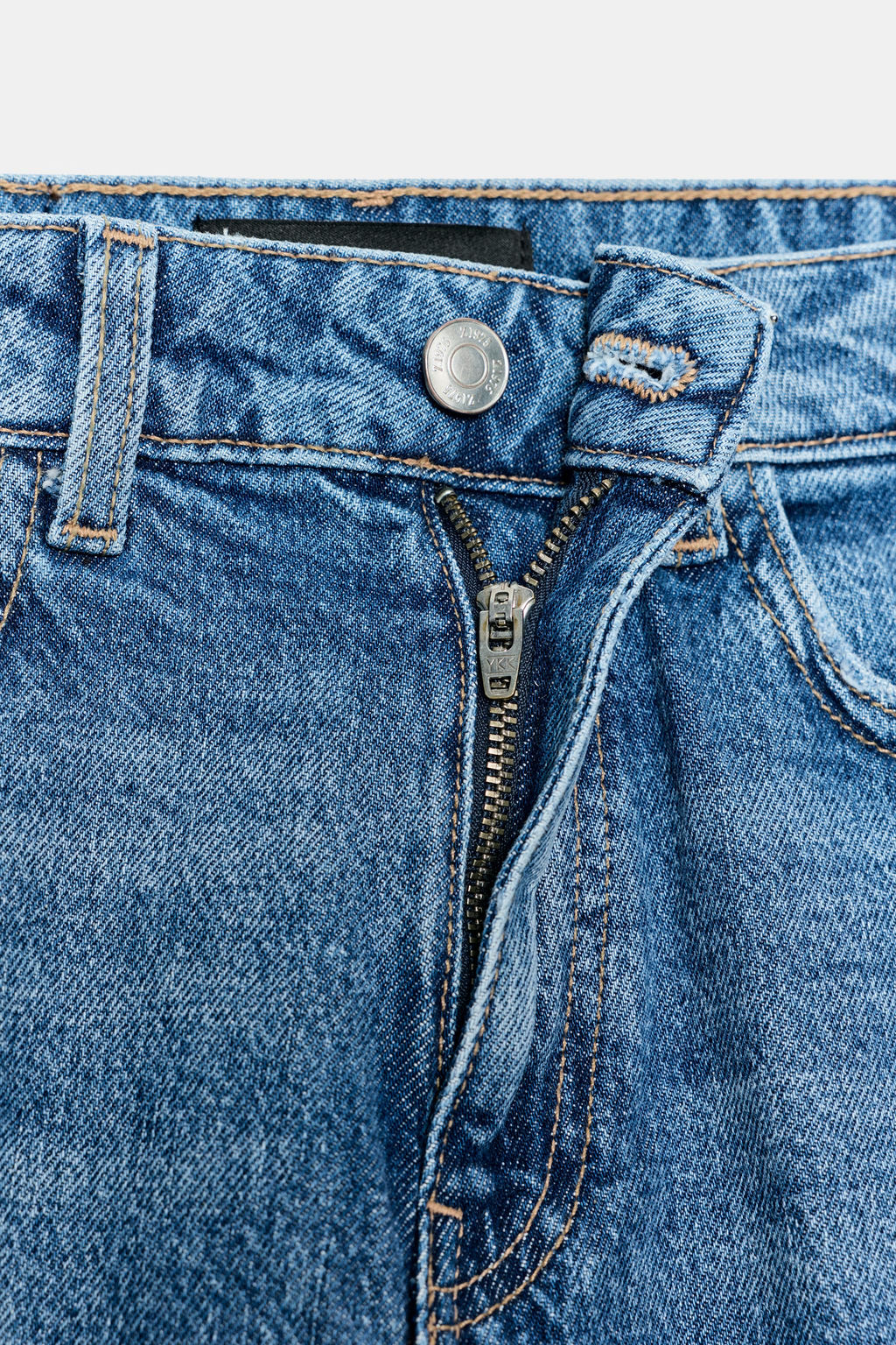 Z.01 MOM FIT HIGH-WAIST JEANS - Zara фото 23