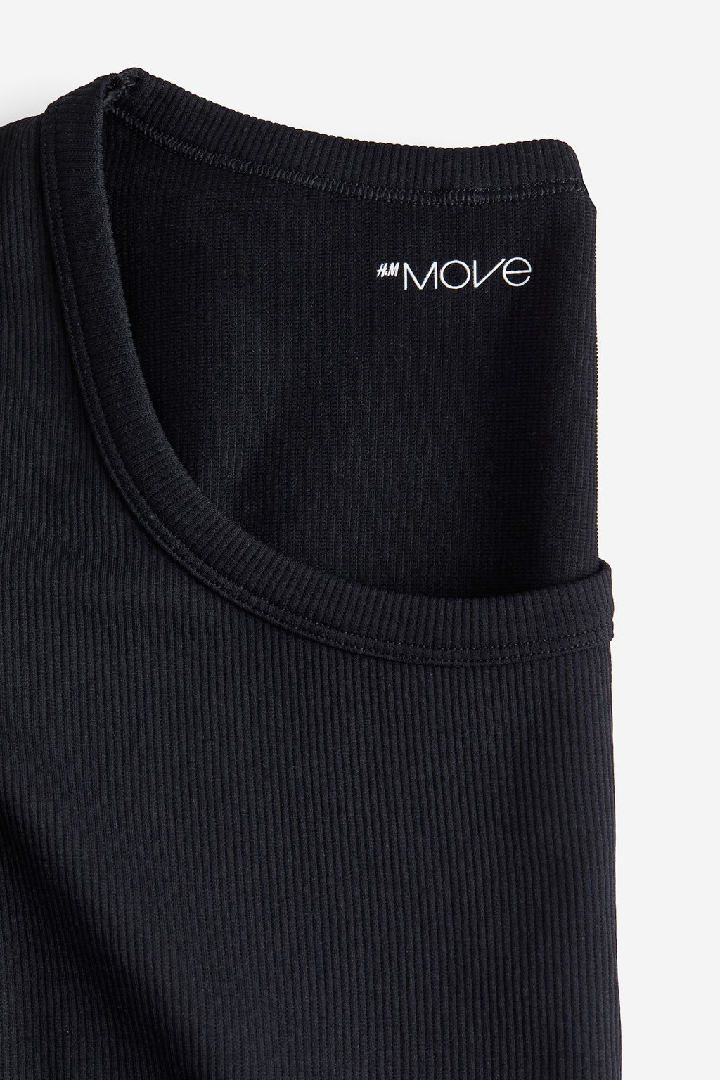 Top de deporte cropped seamless en DryMove - H&m фото 5