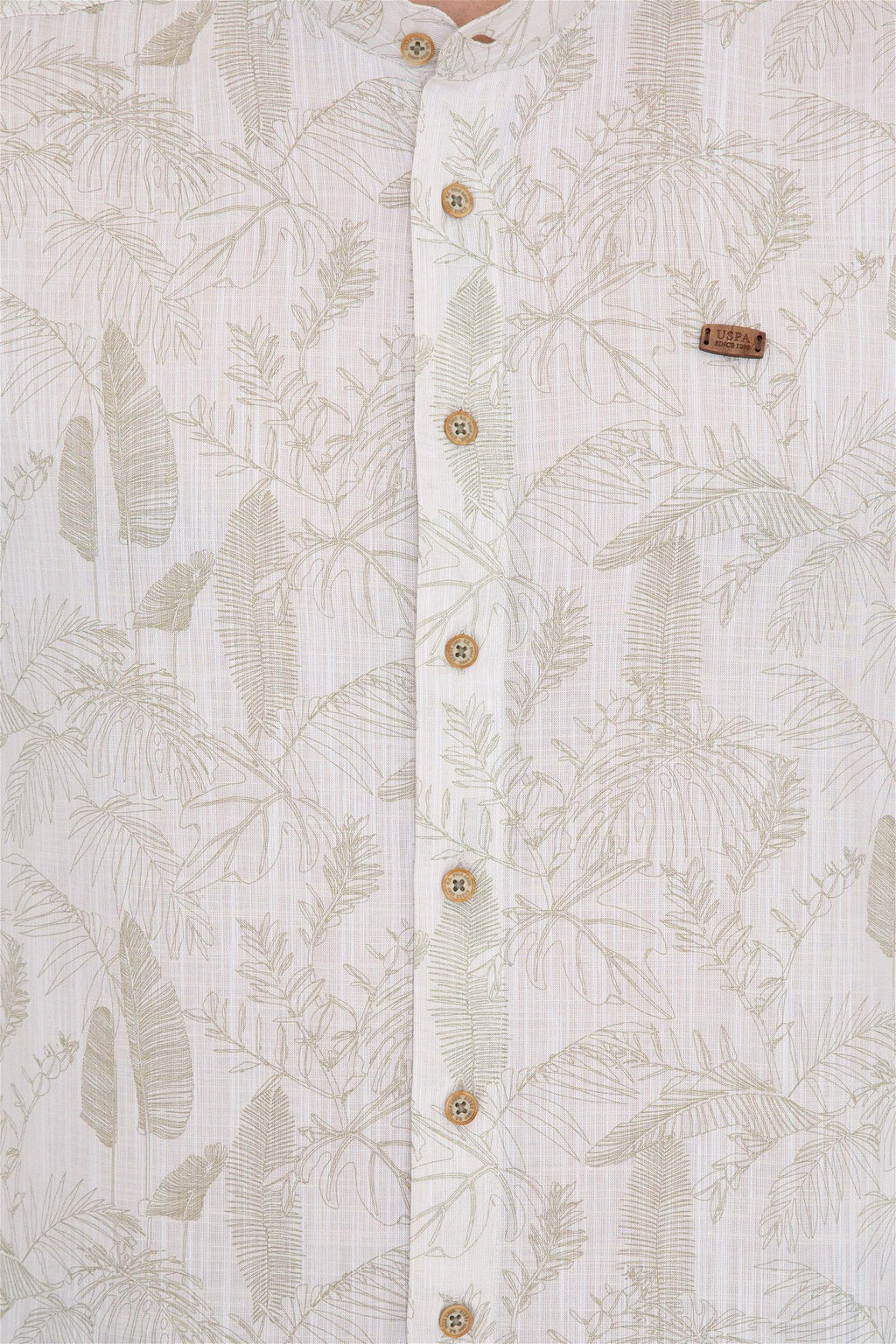 U. S. Polo Assn Мужская рубашка цвета хаки с длинным рукавом - U.s. polo assn фото 13