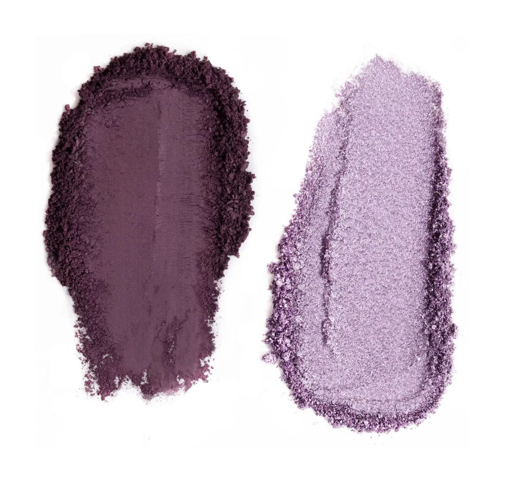 LavelleCollection Тени для век ES32 двухцветные тон 06 фиалковый/фиолетовый шиммер