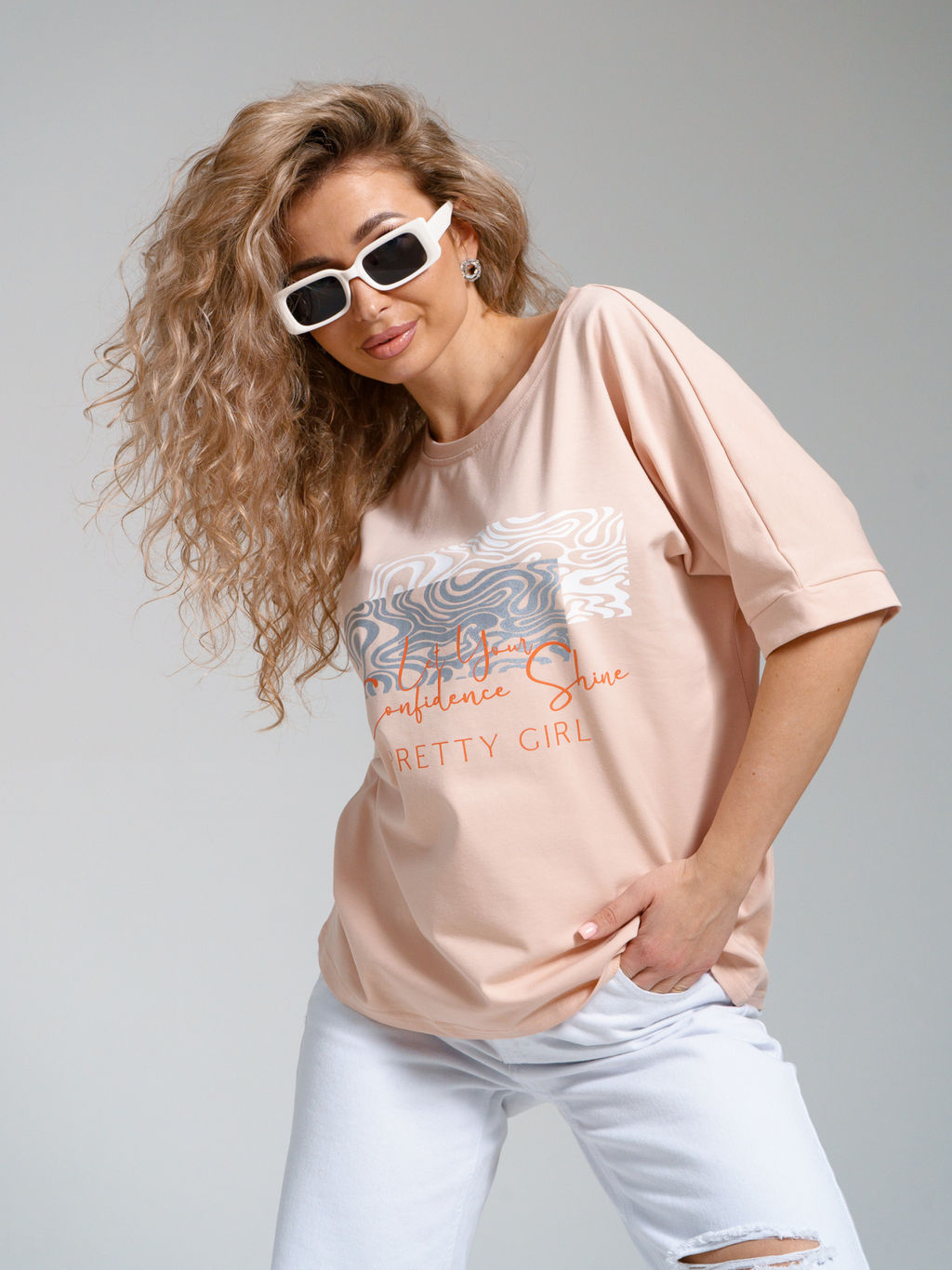 940/1 Футболка "Пудра"