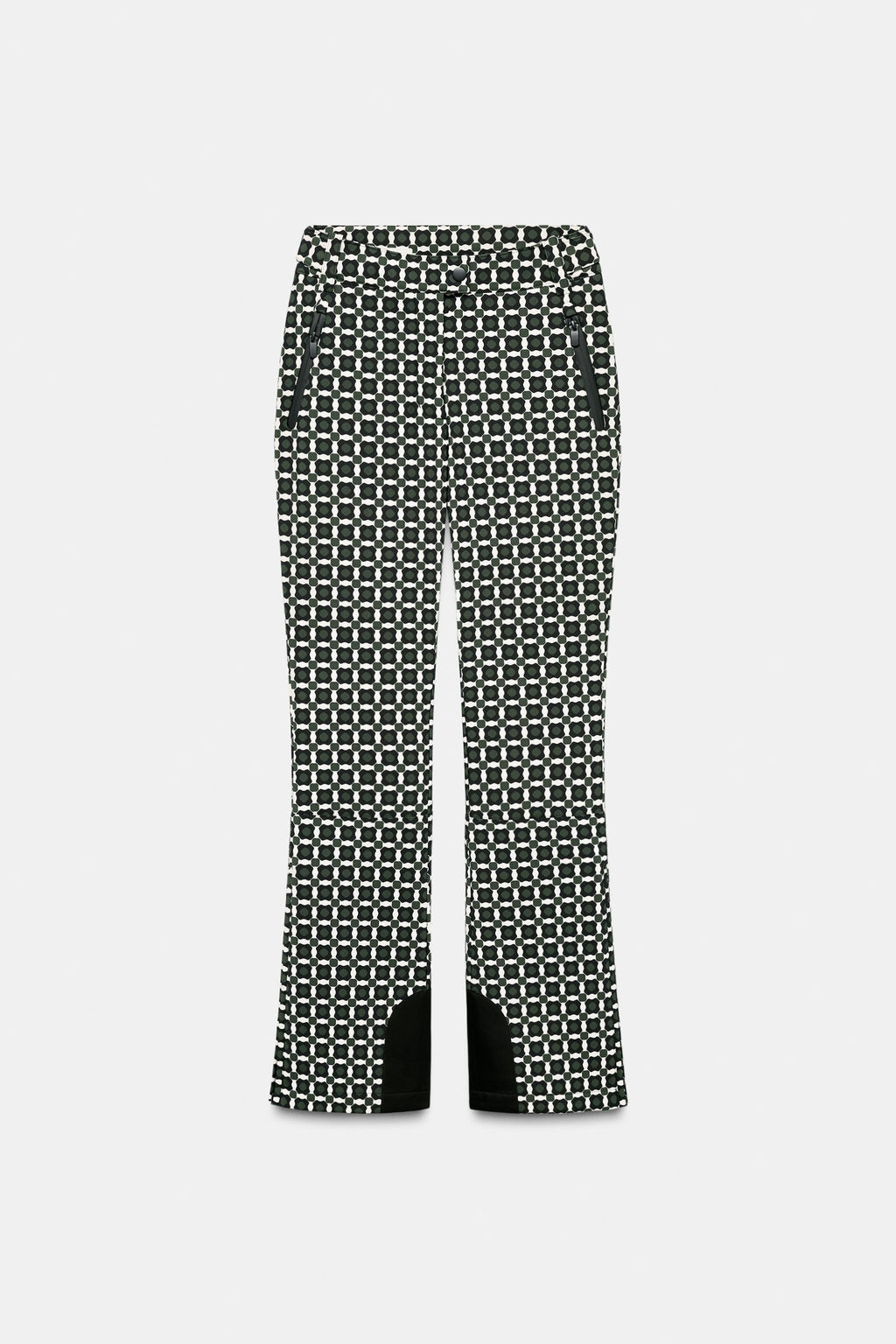 PANTAL?N FLARE WATER RESISTANT WINDPROOF RECCO® TECHNOLOGY SKI COLLECTION / Verde / Crudo