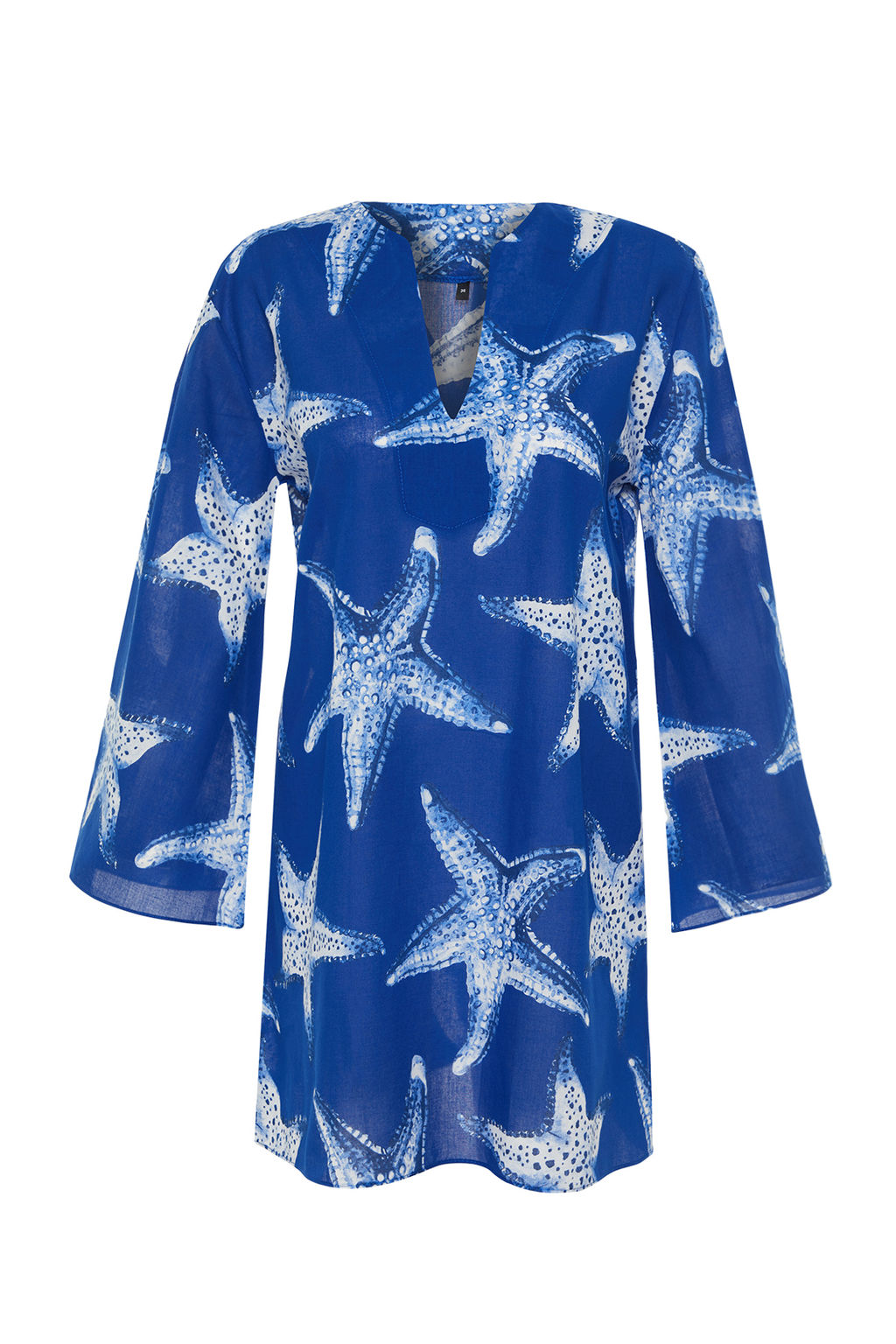 TRENDYOLMILLA Su Alt? Desenli Genis Kal?p Maxi Dokuma %100 Pamuklu Plaj Elbisesi TBESS24EL00035  фото 6