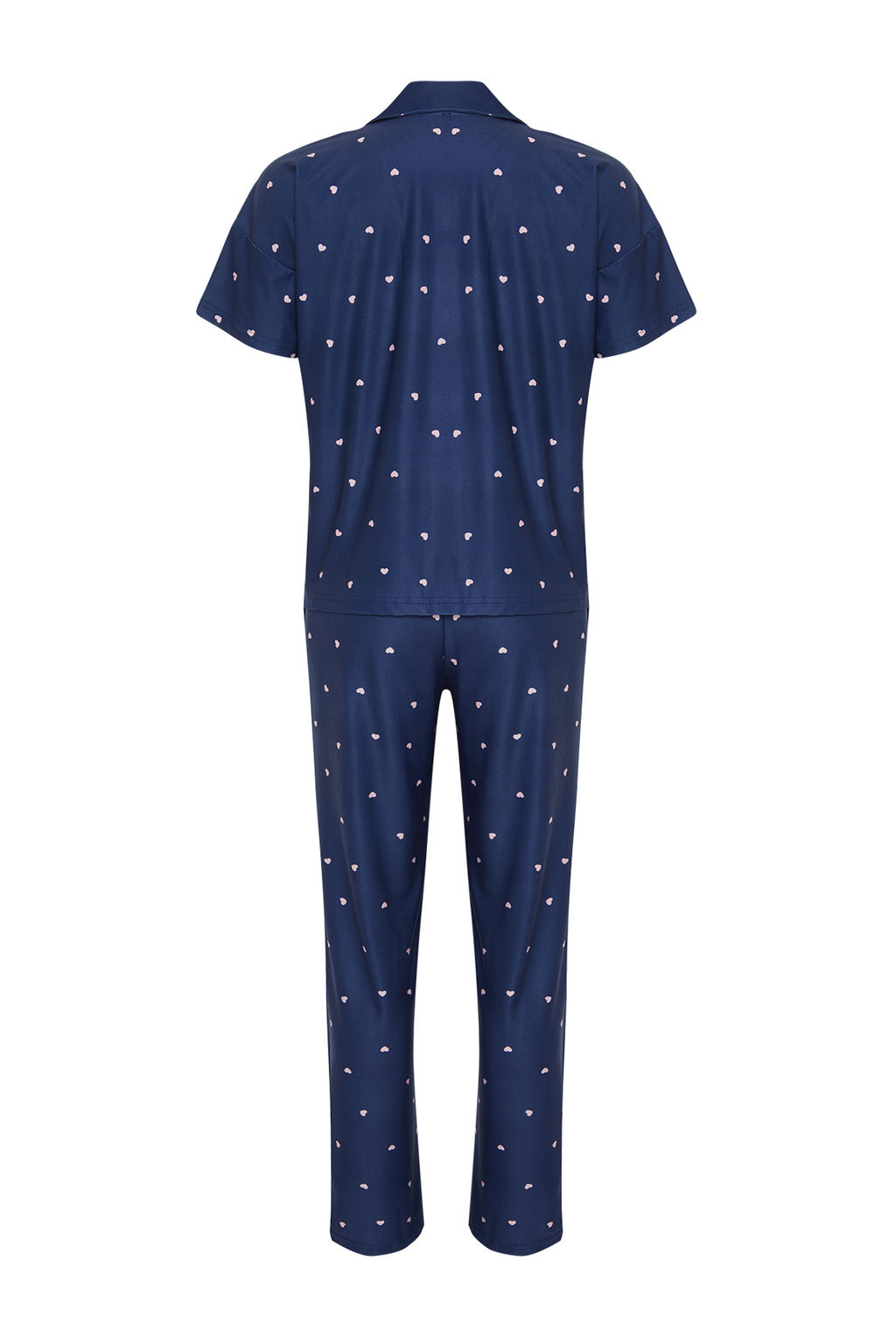 Gul Kurusu Kalpli Orme Pijama Tak?m? THMSS24PT00286 - Trendyolmilla фото 8