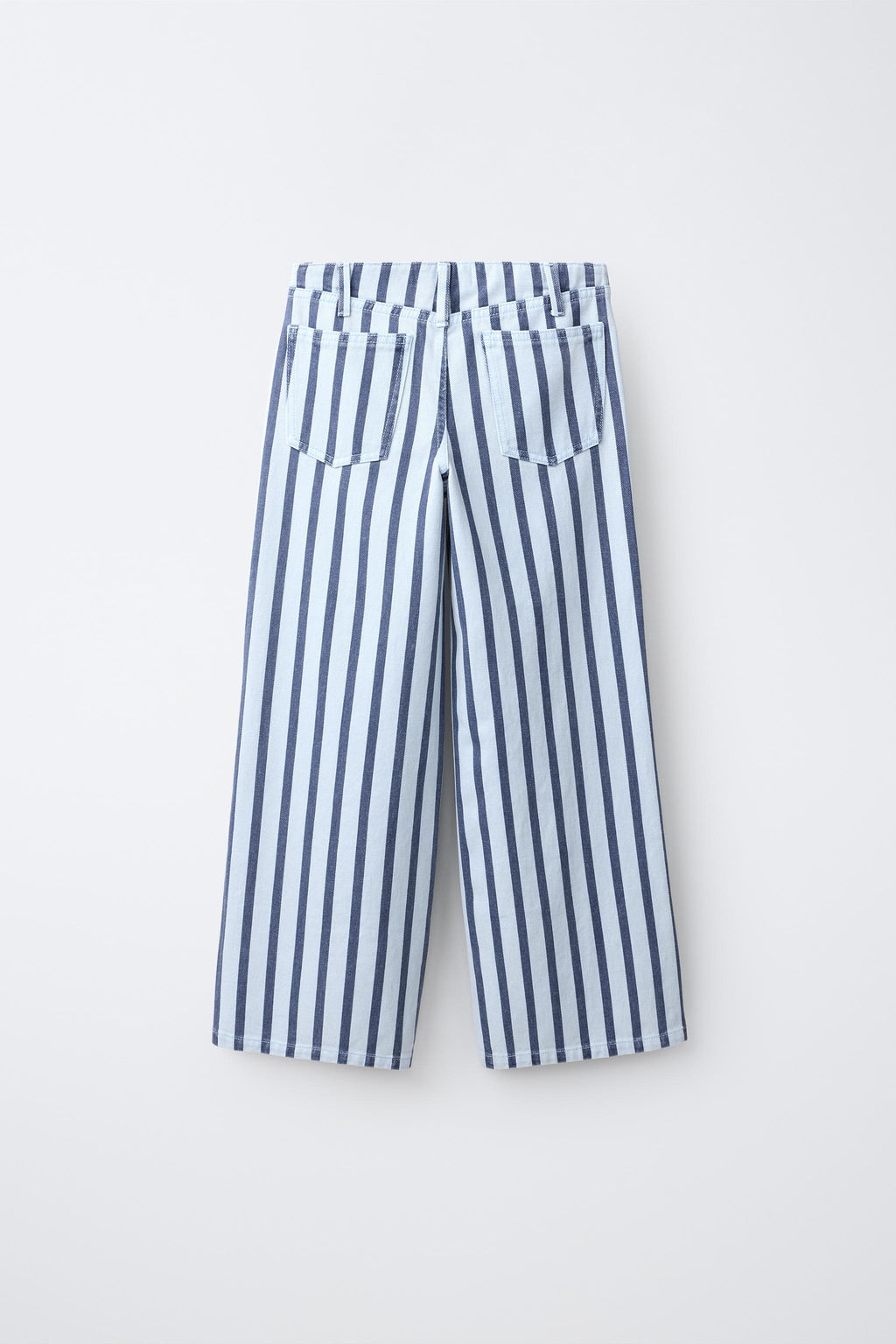 JEANS WIDE LEG TRABILLAS / rayas - Zara фото 2