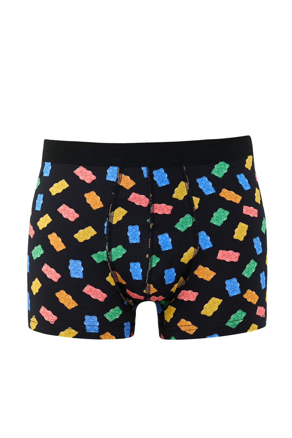 TRENDYOL MAN Cok Renkli Desenli-Duz 3lu Paket Pamuklu Boxer TMNAW22BX0010 - Trendyolmilla фото 19