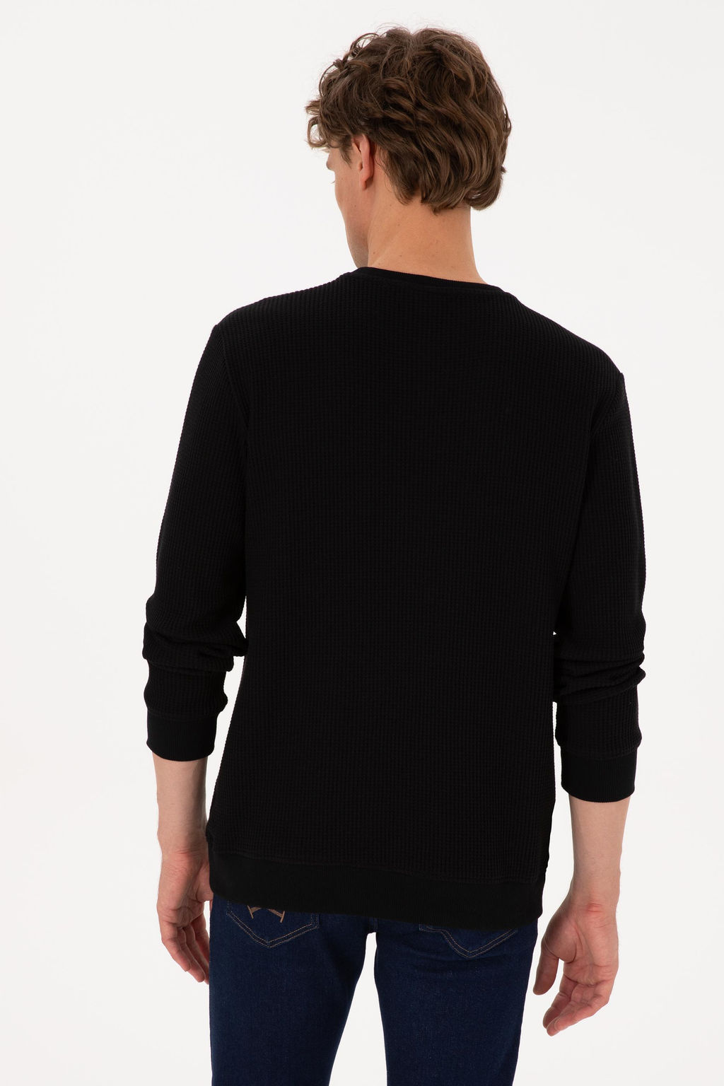 Erkek Siyah Sweatshirt - U.s. polo assn фото 5
