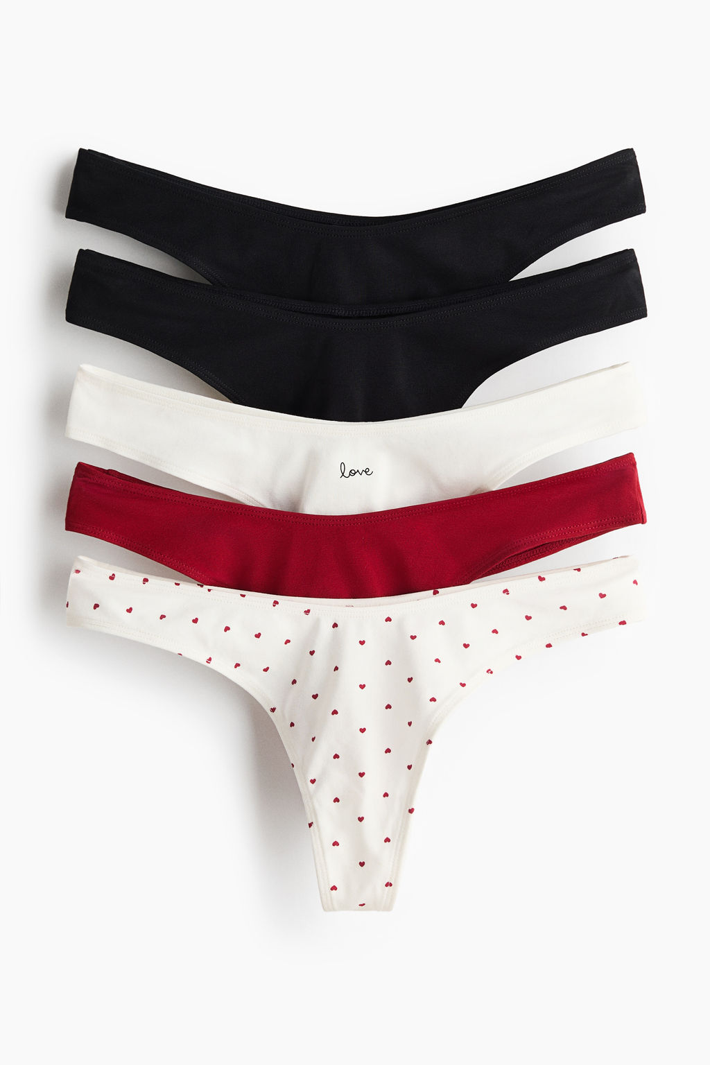 Pack de 5 bragas thong de algod?n - H&m фото 4