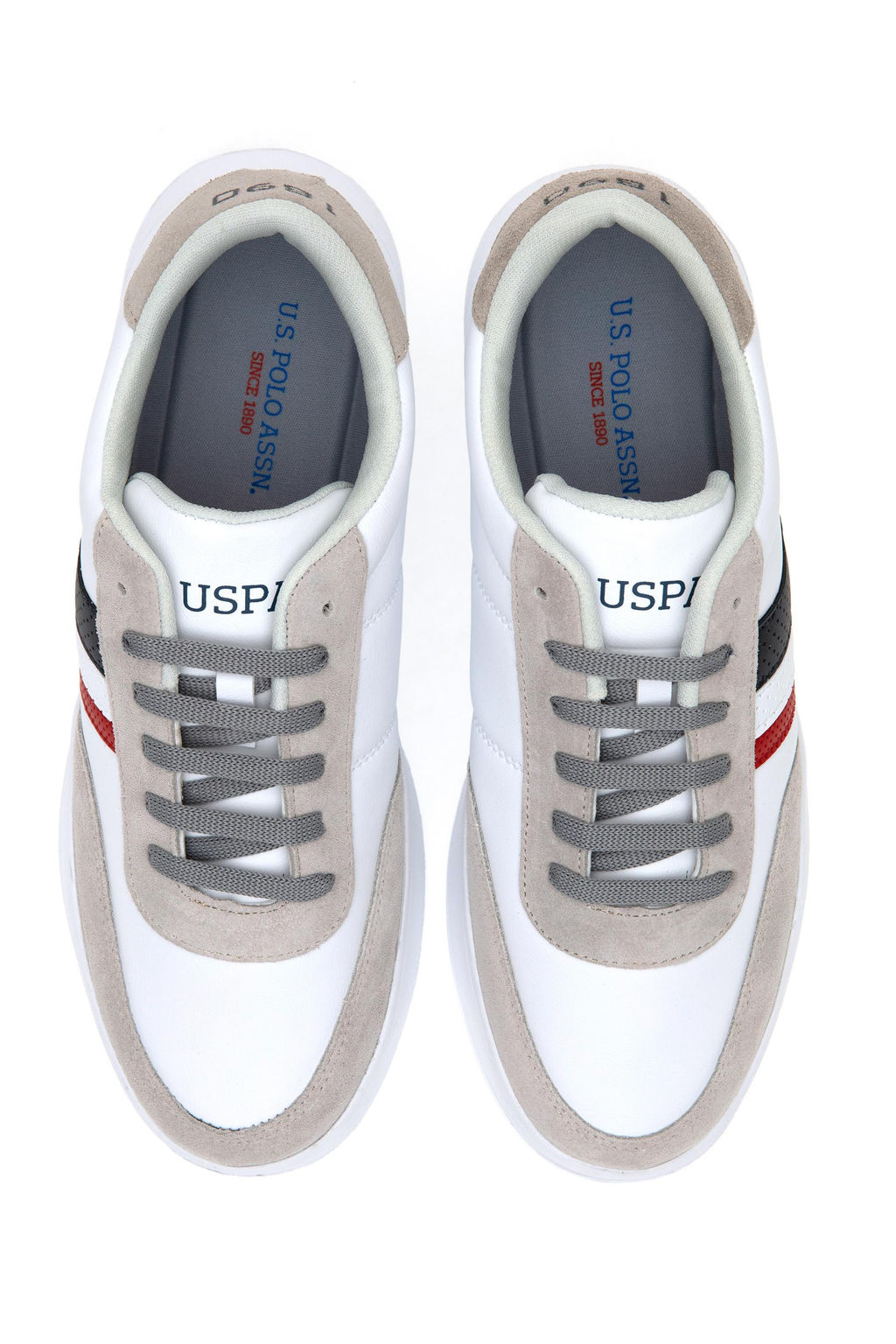 Erkek Beyaz Spor Ayakkab_ Sepette S_rpriz _ndirim - U.s. polo assn фото 6