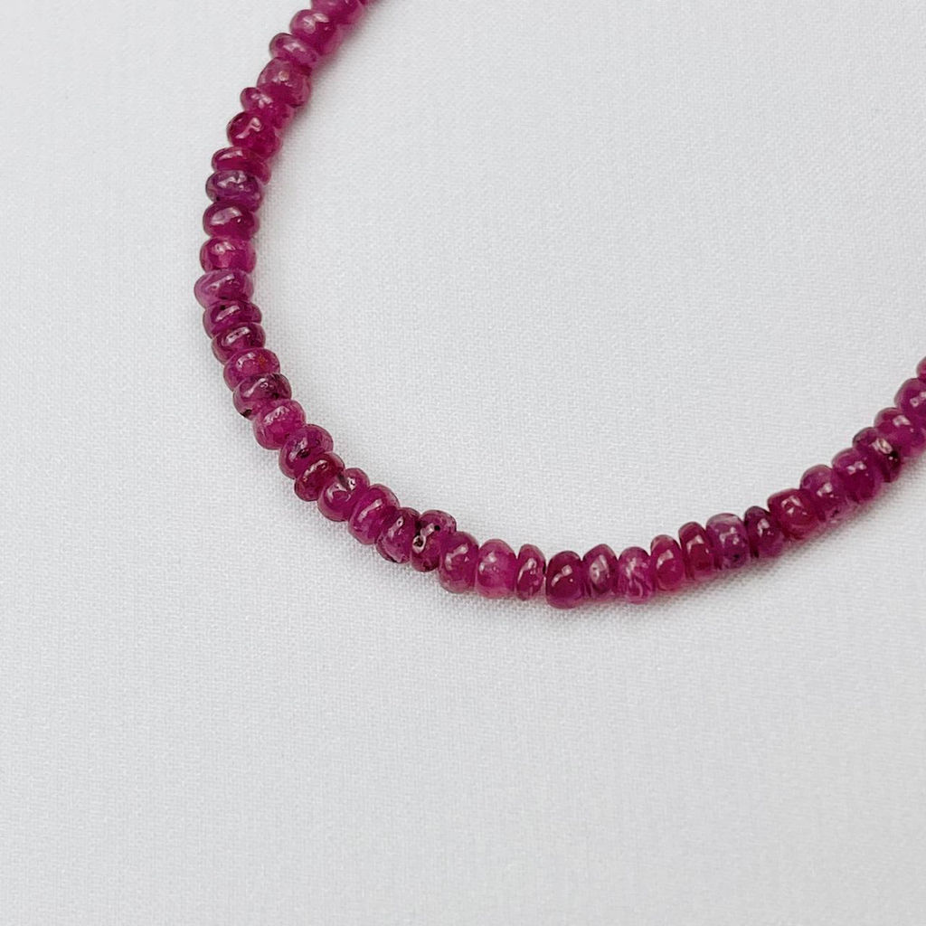 Браслет из Рубина 16,5 см +