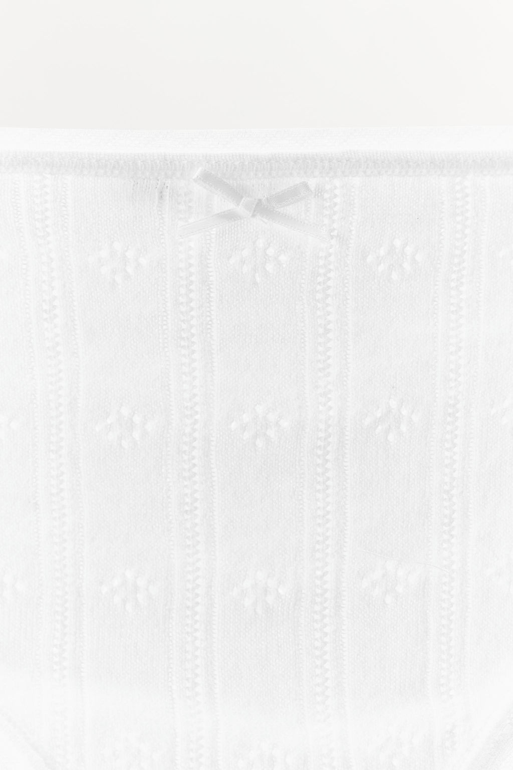 POINTELLE BRIEFS WITH SATIN BOW - Zara фото 6