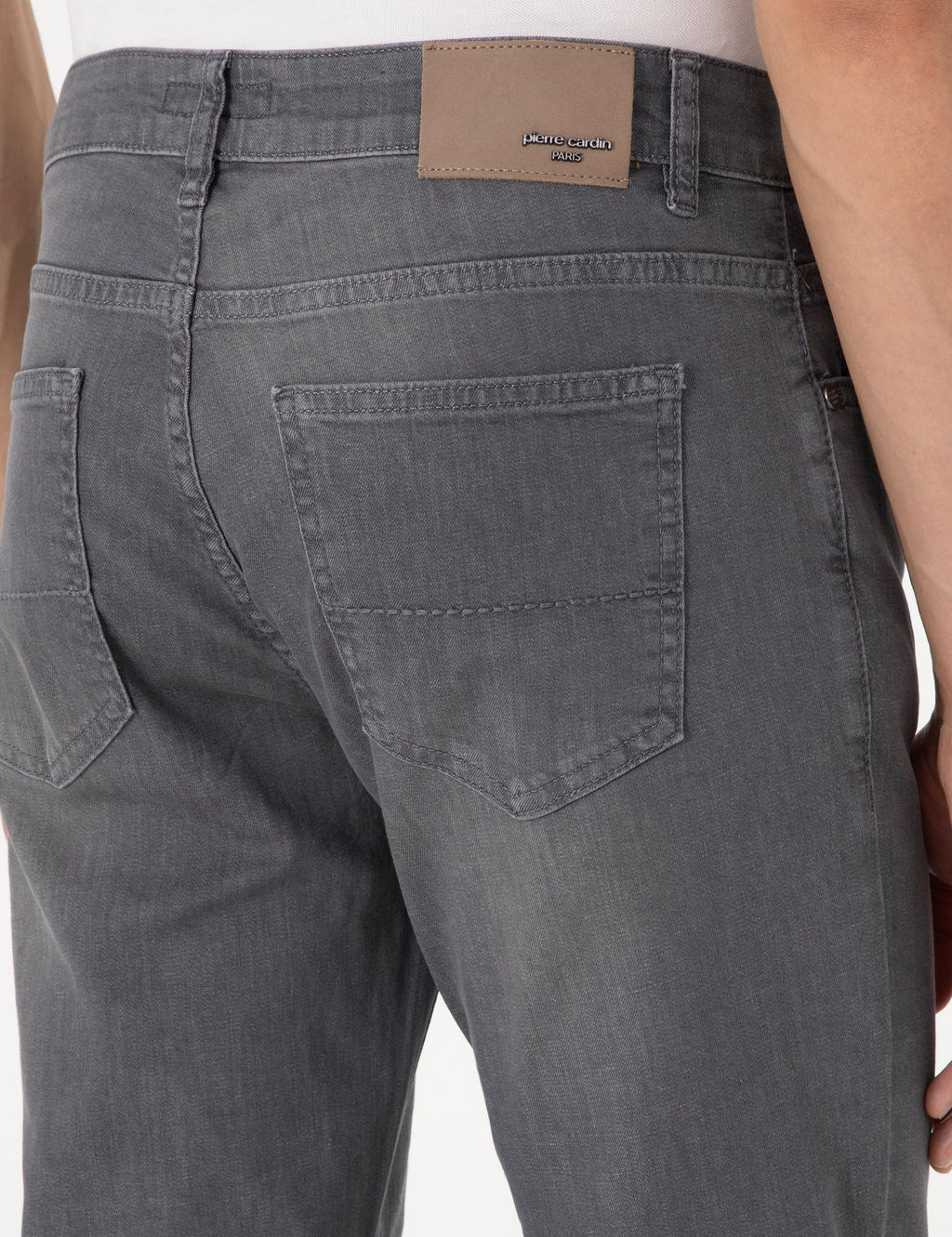 Koyu Gri Slim Fit Jean Pantolon