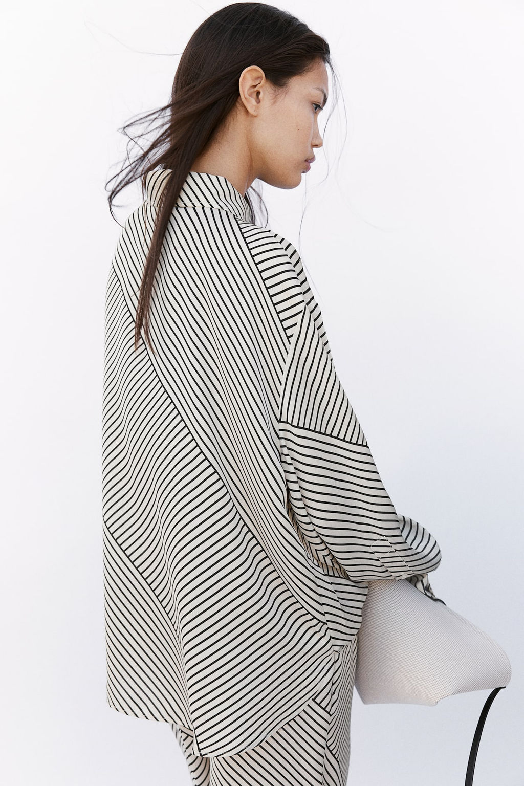 Camisa estampada de saten - H&m фото 5