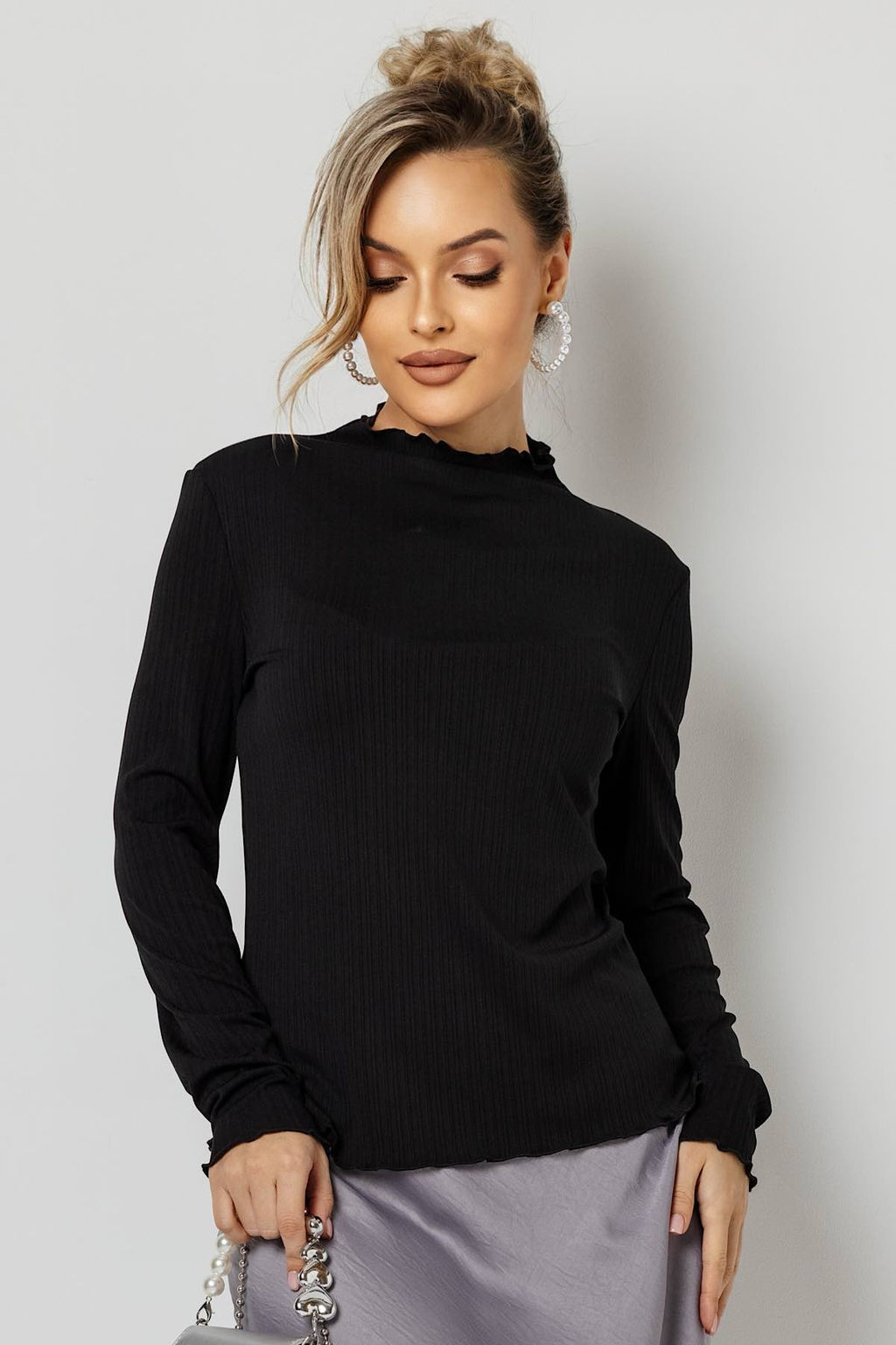 Блузка женская 4481/02/Чёрный