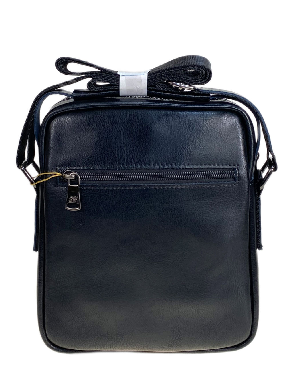 Сумка мужская из натуральной кожи, цвет черный - Greta фото 2