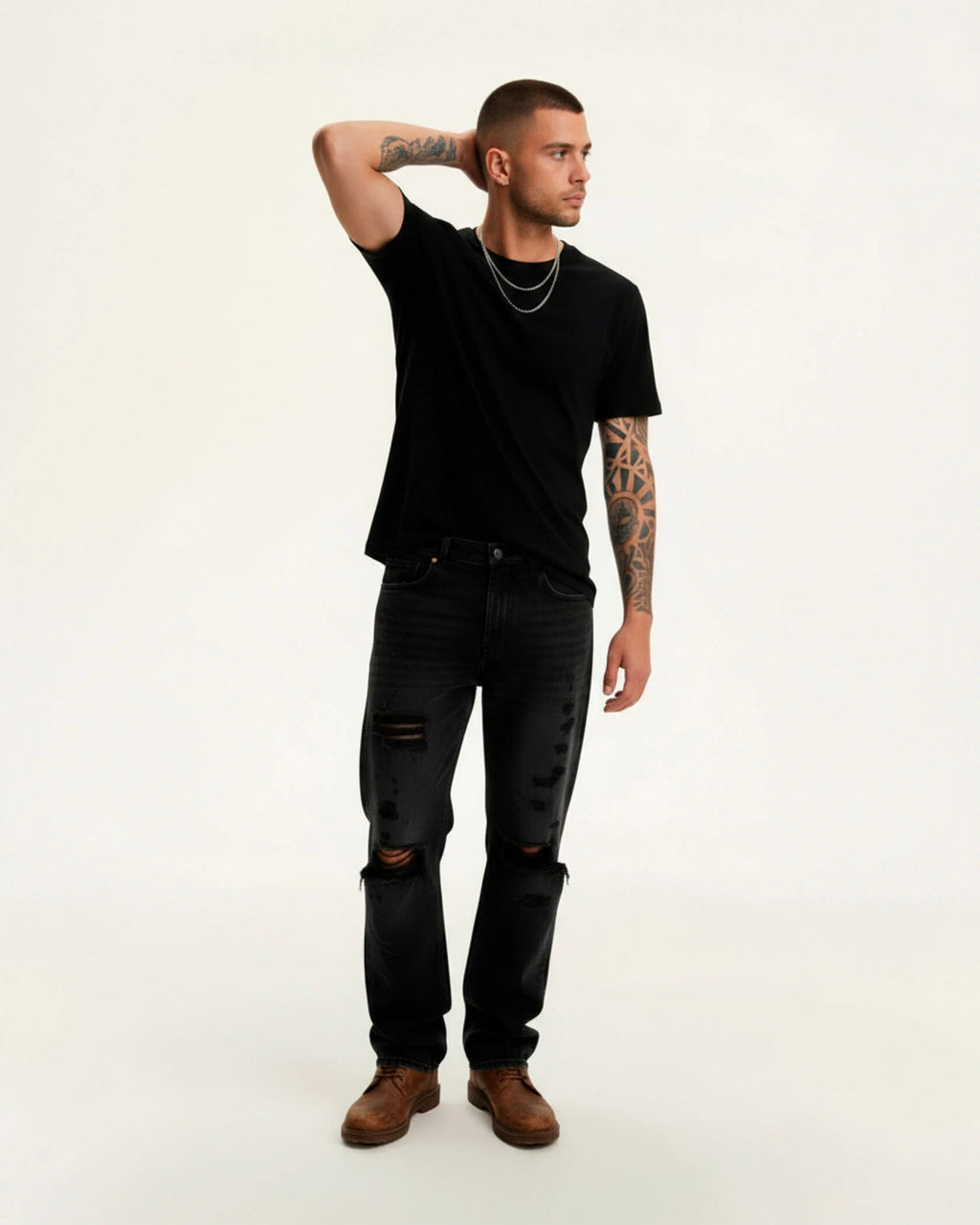 Базовая черная футболка Soft - Argo classic фото 6