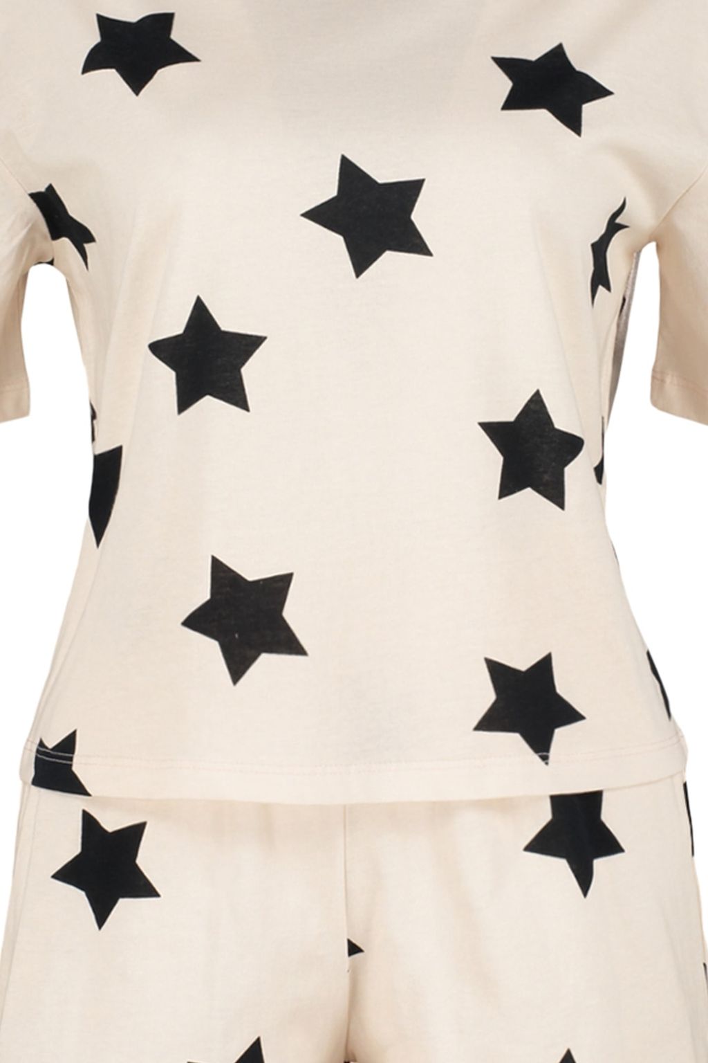 Trendyolmilla Cok Renkli %100 Pamuklu Y?ld?z Desenli Sortlu Orme Pijama Tak?m? THMSS22PT0501  фото 20